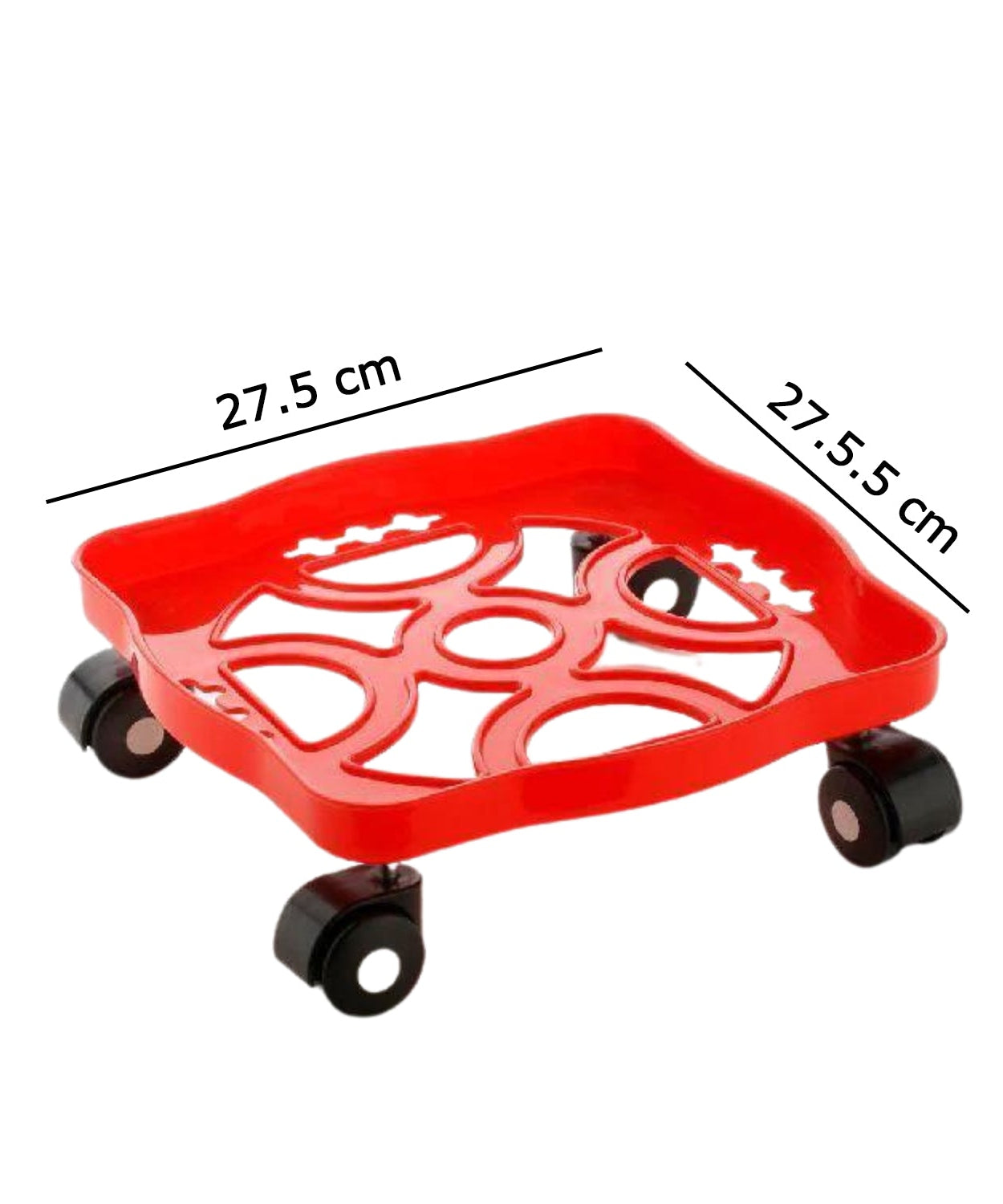 Plastic trolley for gas cylinder