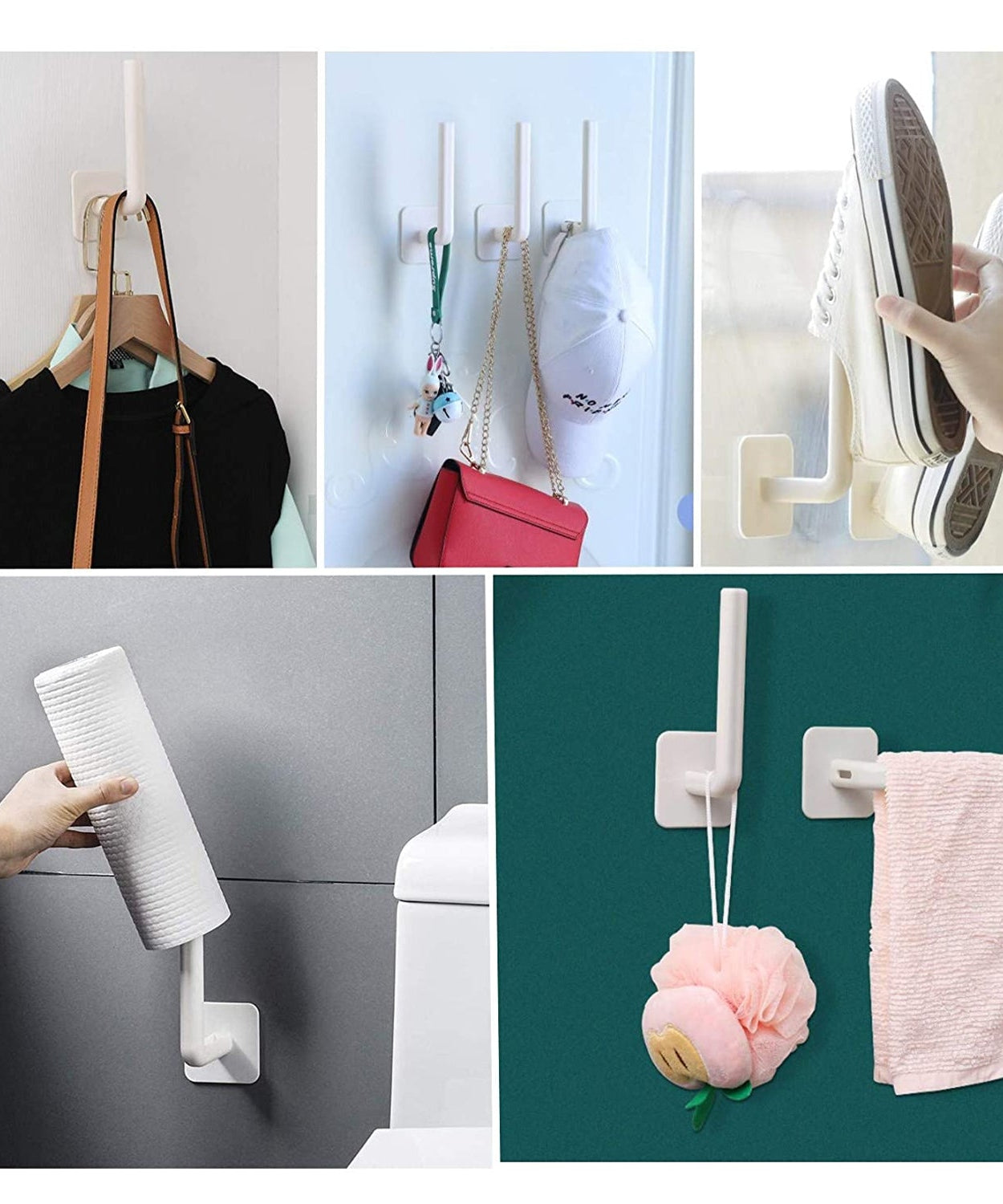 Multifunctional towel rack