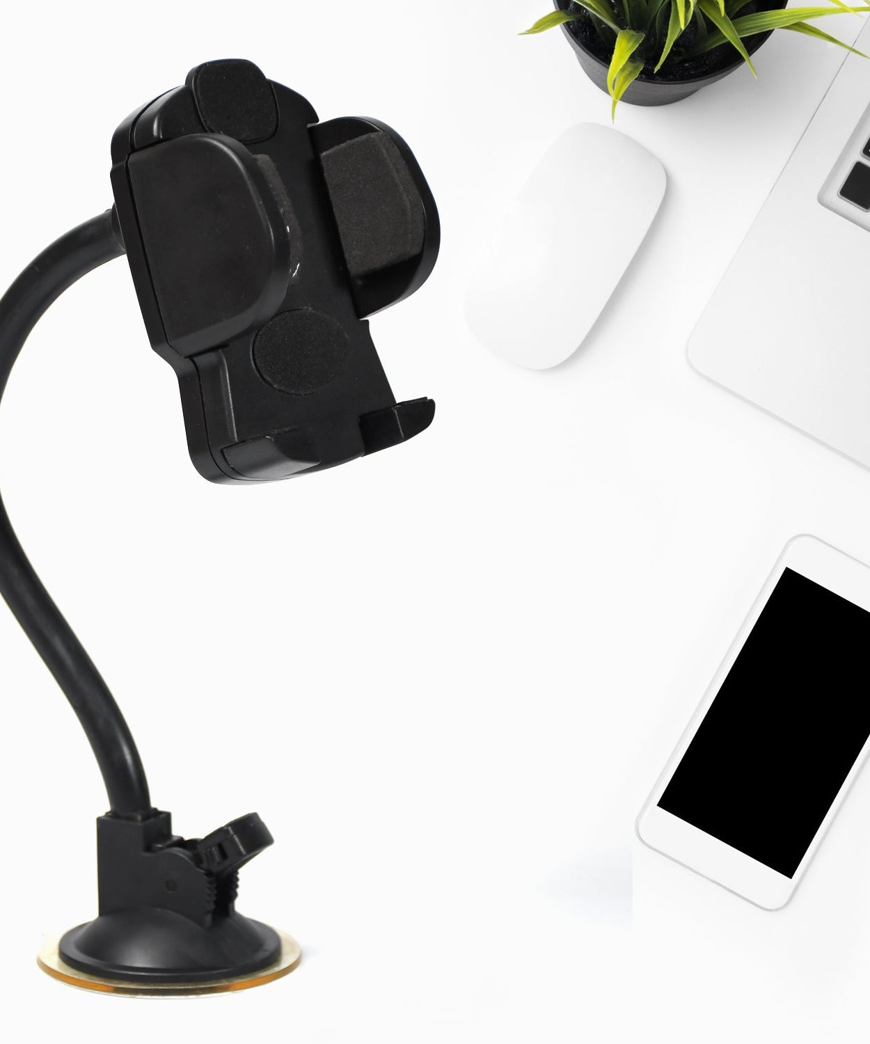 Long car phone holder