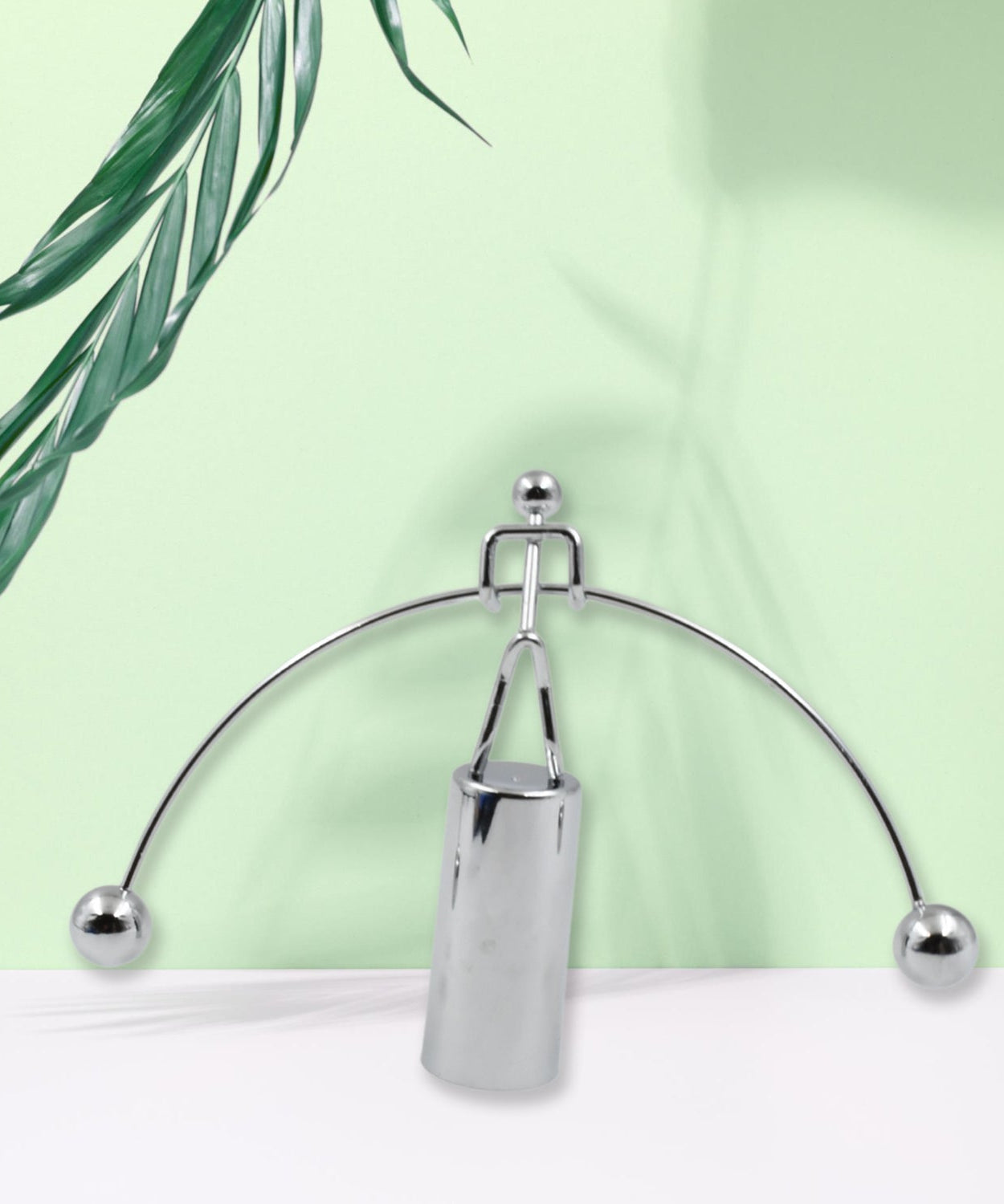 Steel balance toy for desk