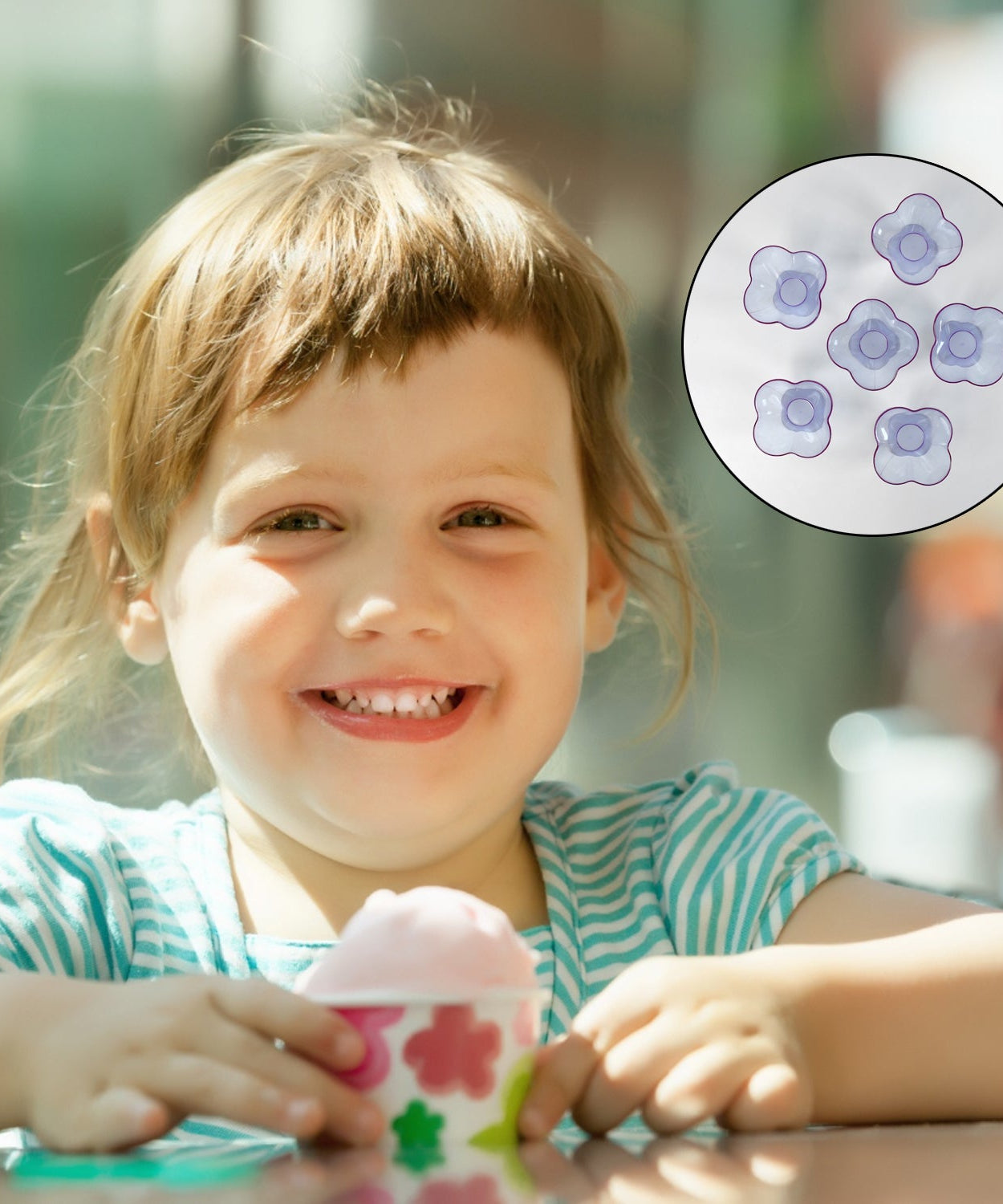 Salad and fruit bowls set in brown packaging