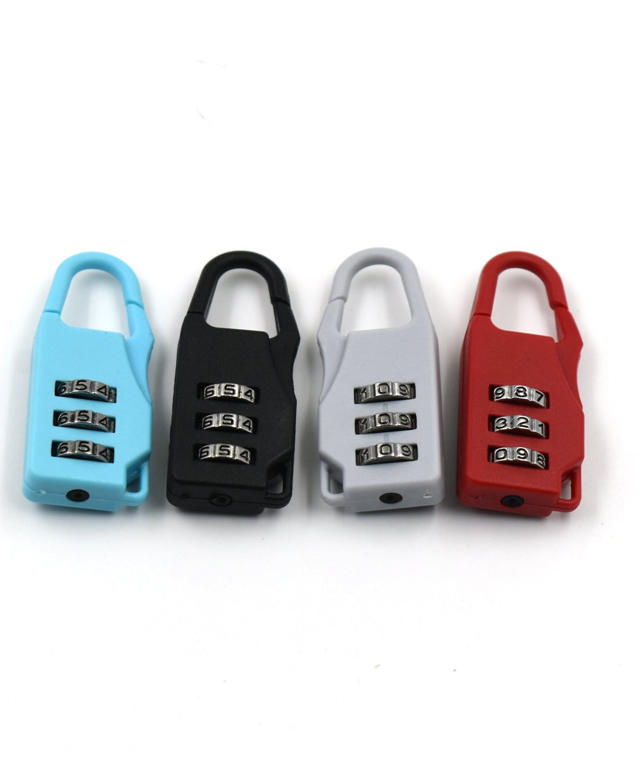 3 digit luggage lock providing enhanced security for travel and storage