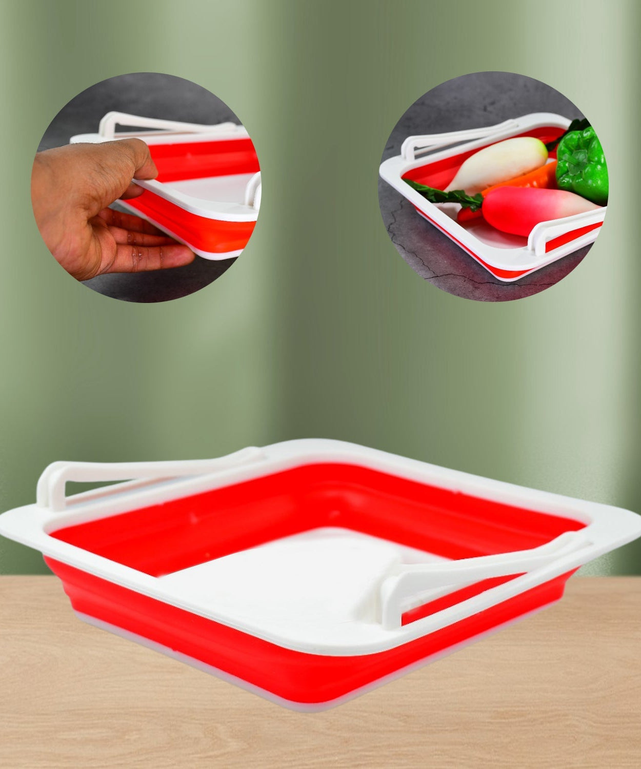 Refrigerator storage basket set