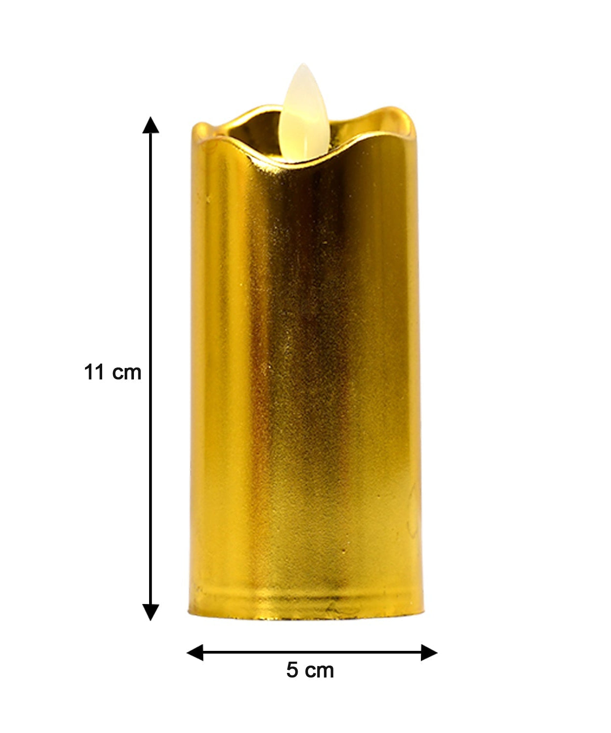 Big swinging candles, 12pcs set for wedding decoration