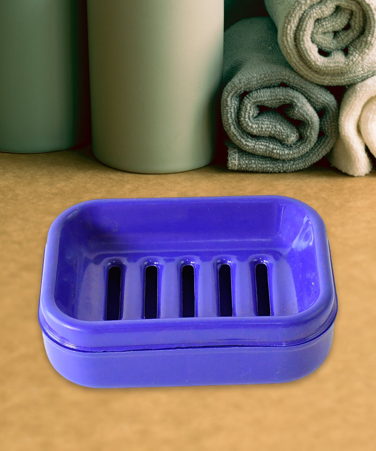 Durable Blue Soap Holder 