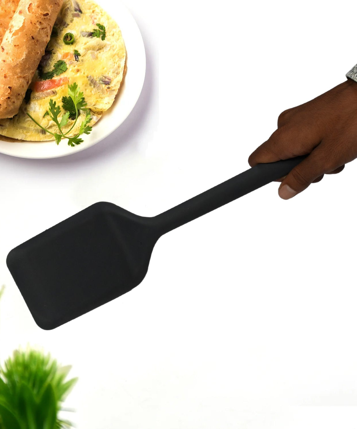 Cutlery Kitchen Set Dessert Serving Spatulas-Premium Nylon Turner and Flipper