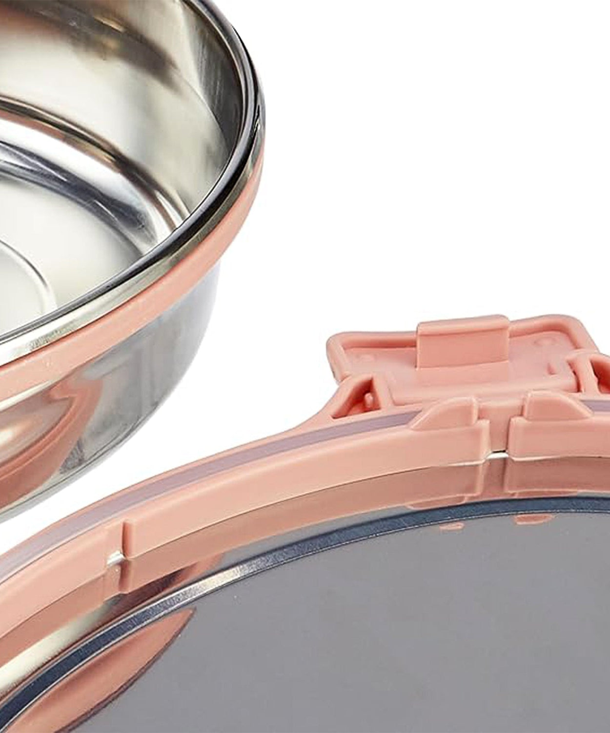 Ganesh Classy 2-Piece Stainless Steel Lunch Box Set