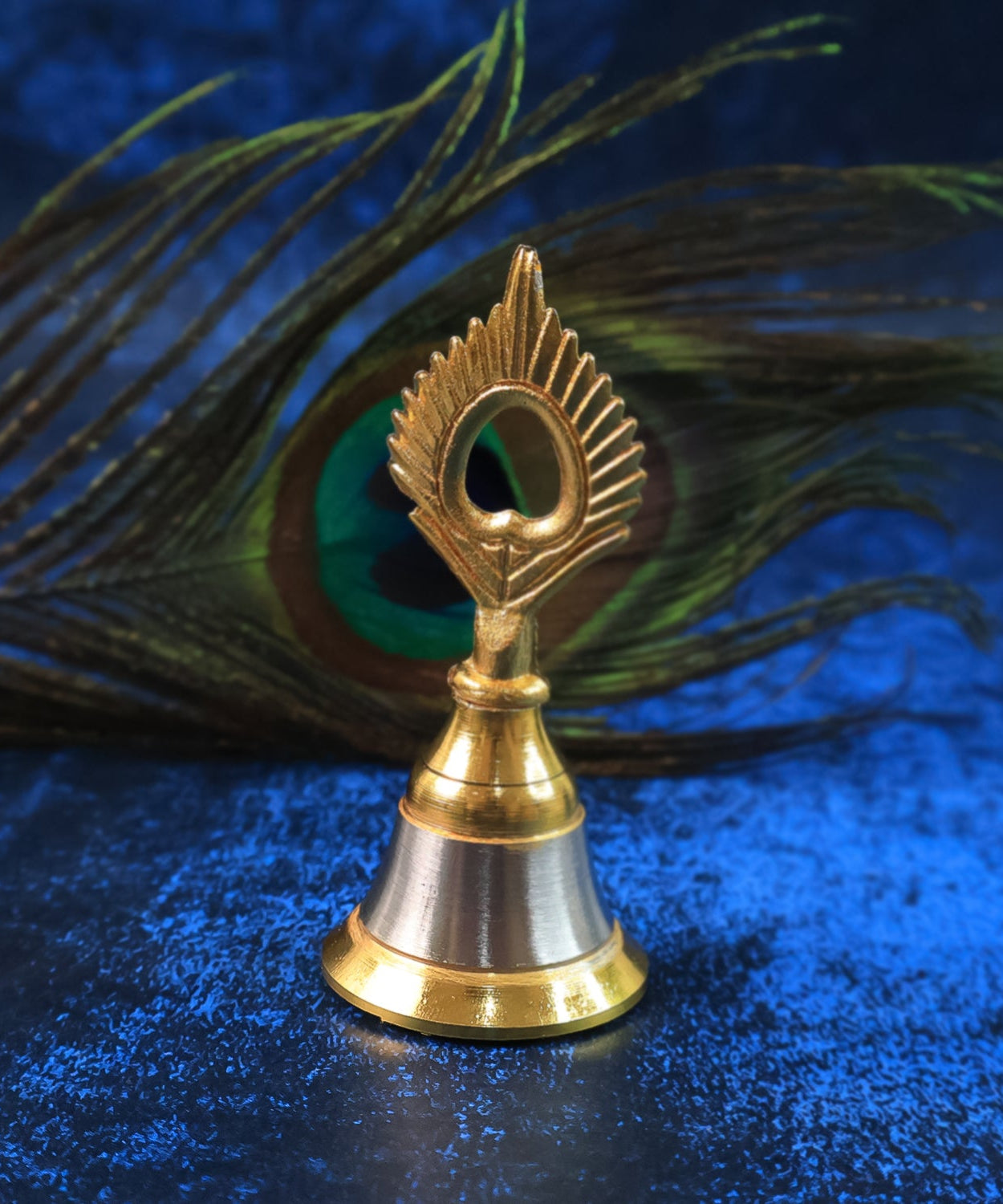 Spiritual Brass and Steel Mandir Ghanti