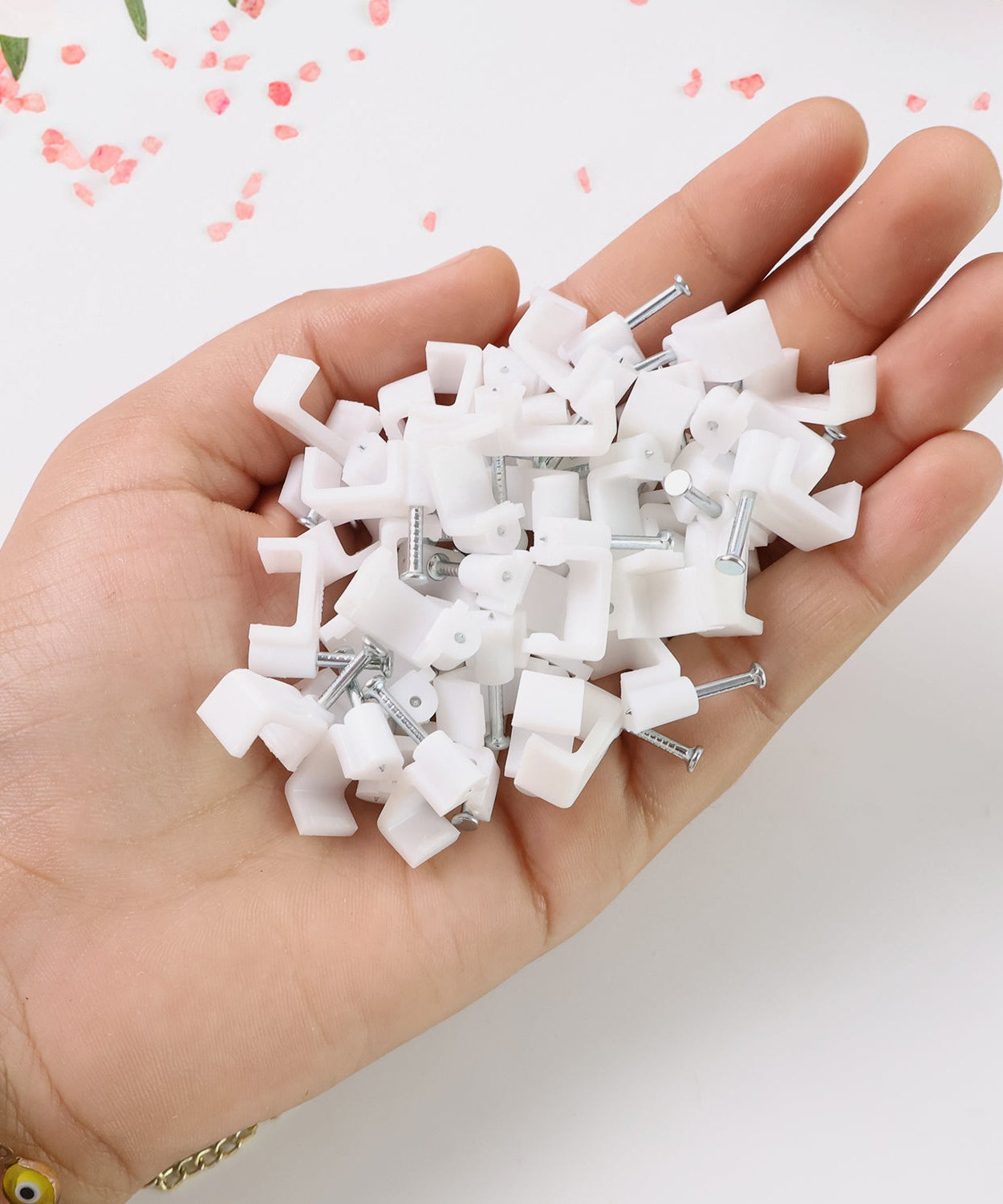 Cable Clips with Nails 