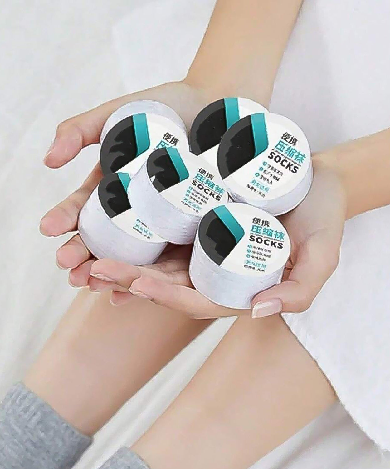 Disposable Non-Slip Travel Socks