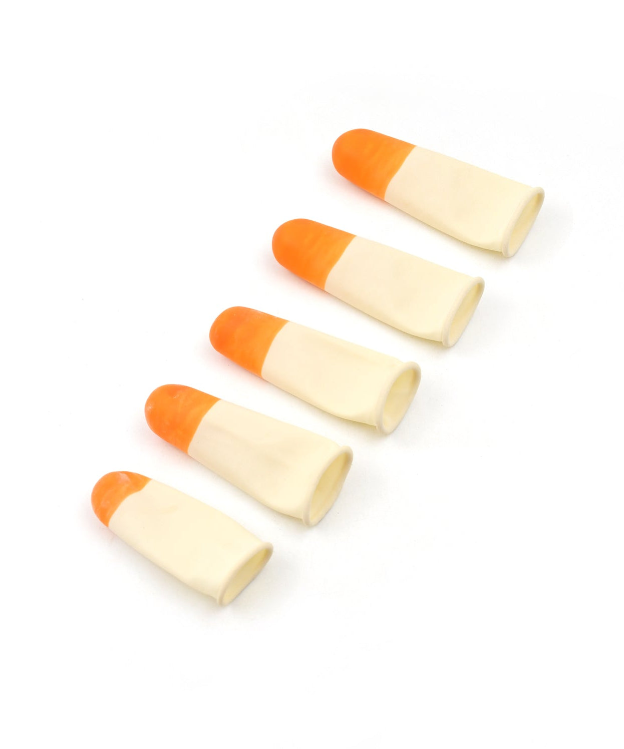 Finger Caps, Silicone Finger Protectors Sleeves (Finger Cots / 5 Pcs Set)