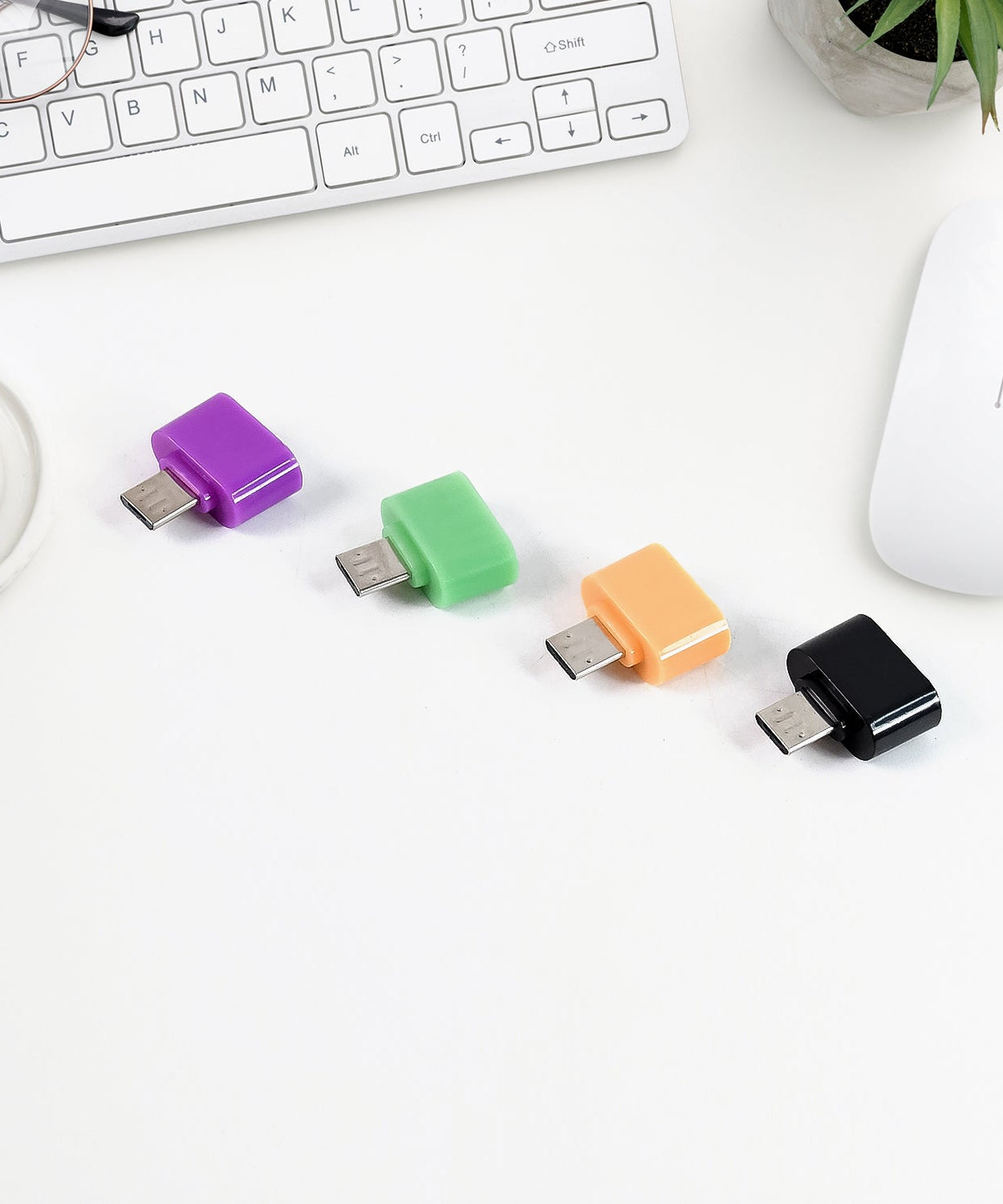 Micro USB OTG Adapter Converter (10 Pcs Set)