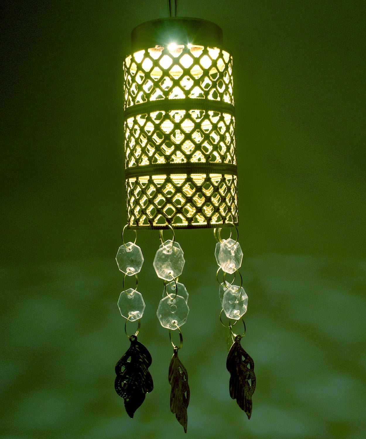 Fancy golden jhoomer.