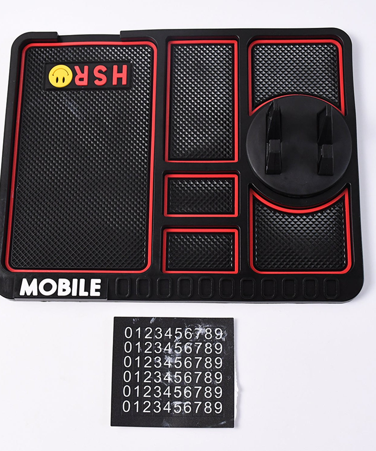 Car Dashboard Mat & Mobile Phone Holder Mount