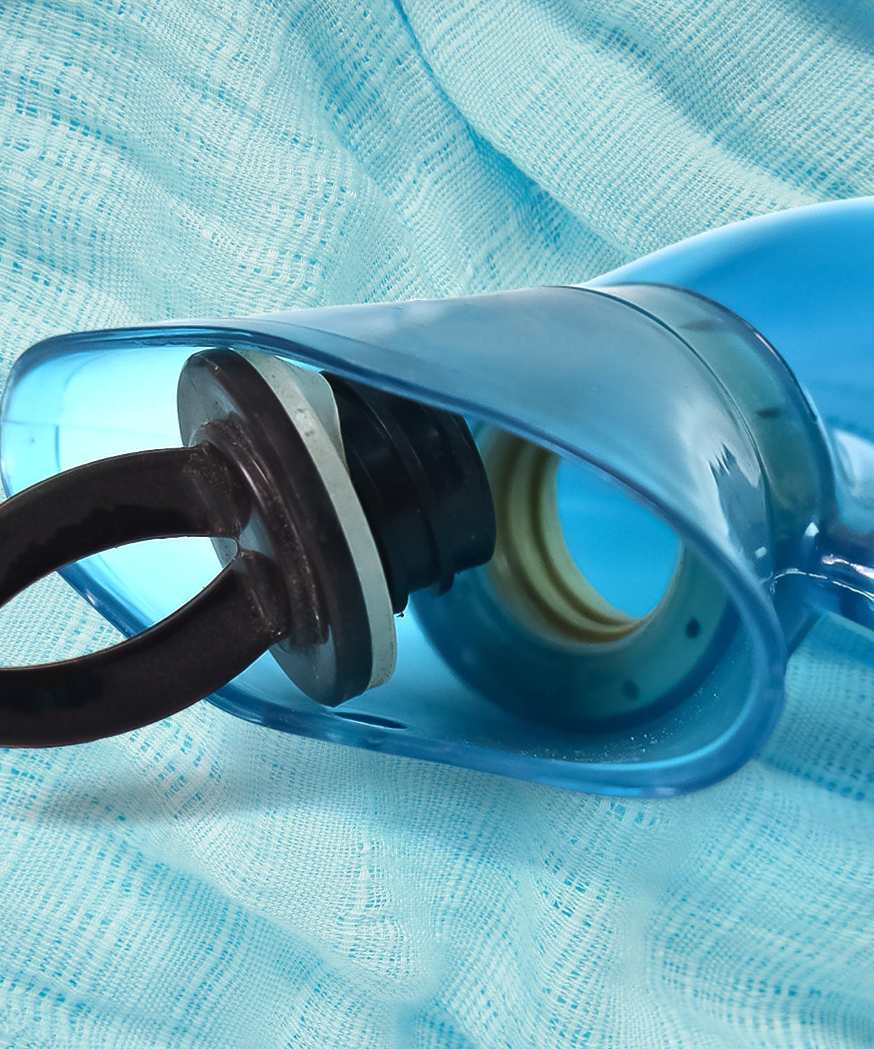 Transparent Personal Care Rubber Hot Water Heating Bag for Pain Relief (Small)