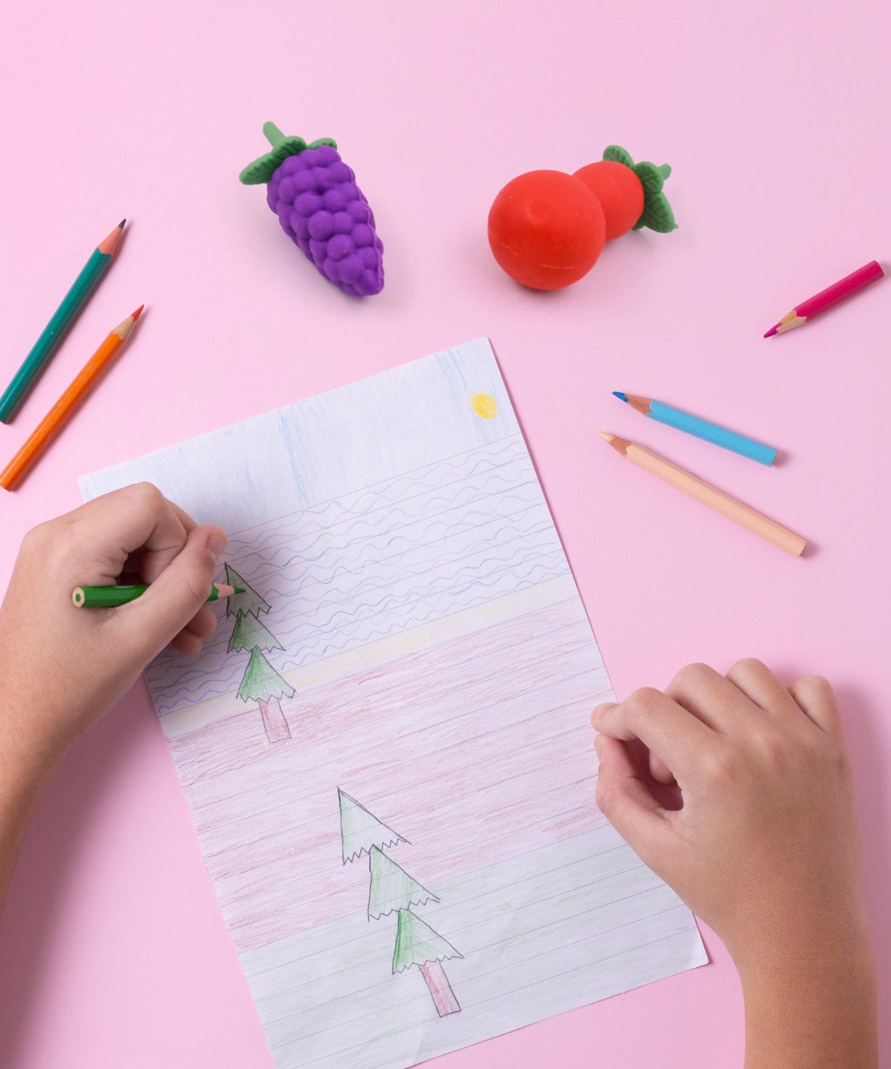 3D Mix Design Fancy & Stylish Colorful Erasers – Cute Novelty Eraser Set for Kids & School Prize (1 Set)