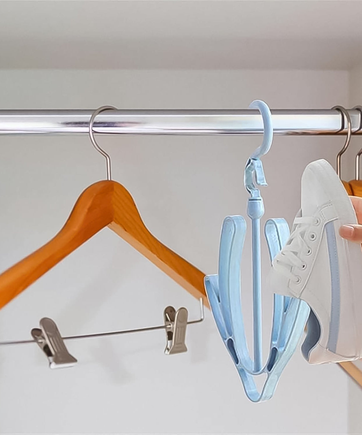 Lightweight Shoes Drying Hanger
