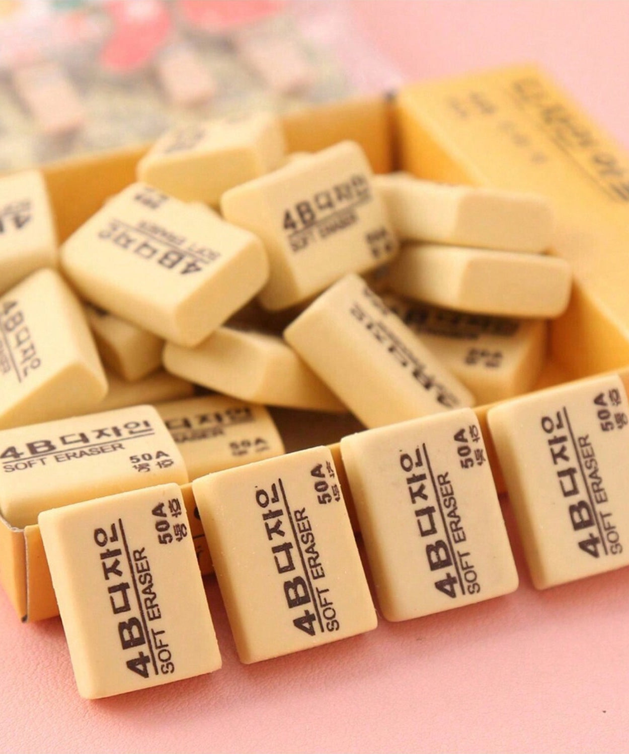  Yellow Erasers 