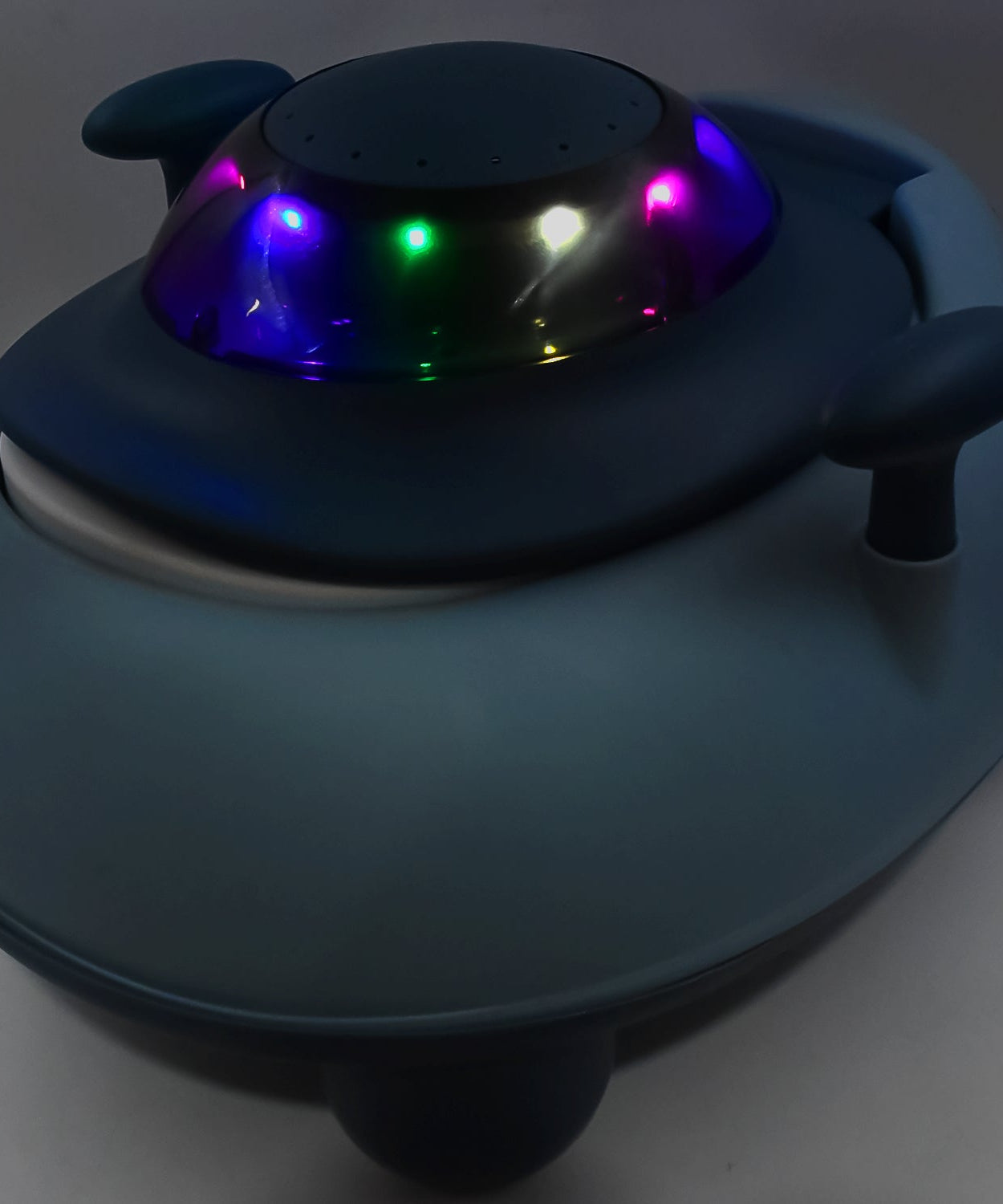 Portable potty chair with light and sound features