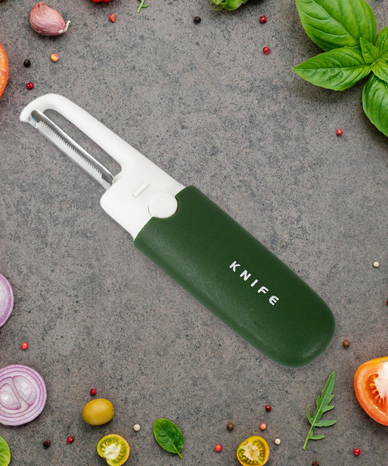 2-in-1 Multifunctional Knife & Sawtooth Peeler for Fruits and Vegetables