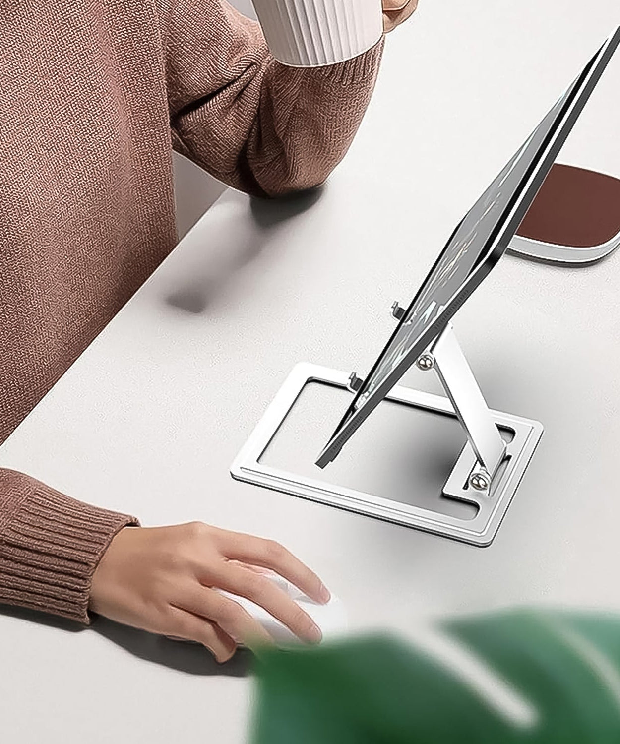 Adjustable Desktop Tablet Phone Stand Aluminium Alloy Stand For Phone (1 Pc)