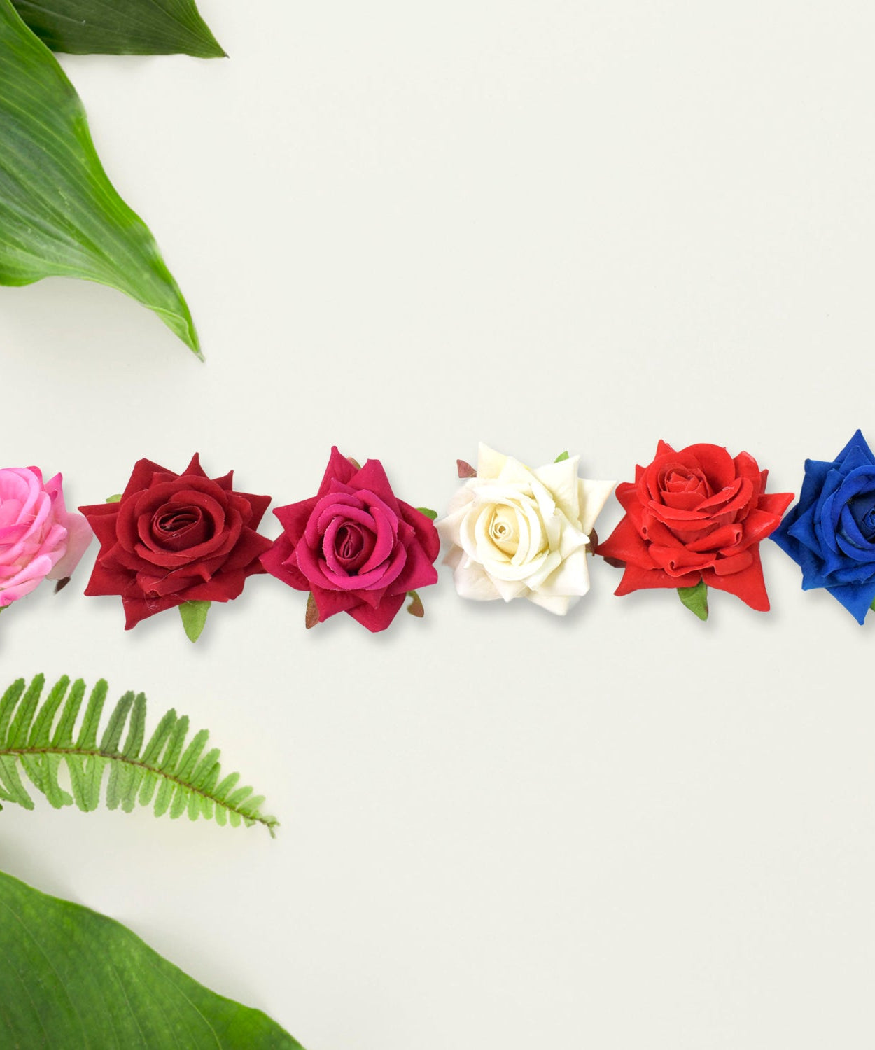 Colourful Flowing Flower Hair Pin (12 Pcs Set / Mix Color), Hair accessories