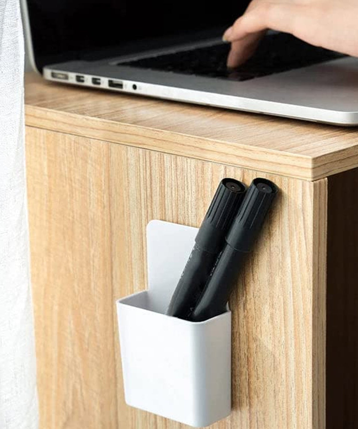 Multi-functional plastic stand for remotes and mobiles