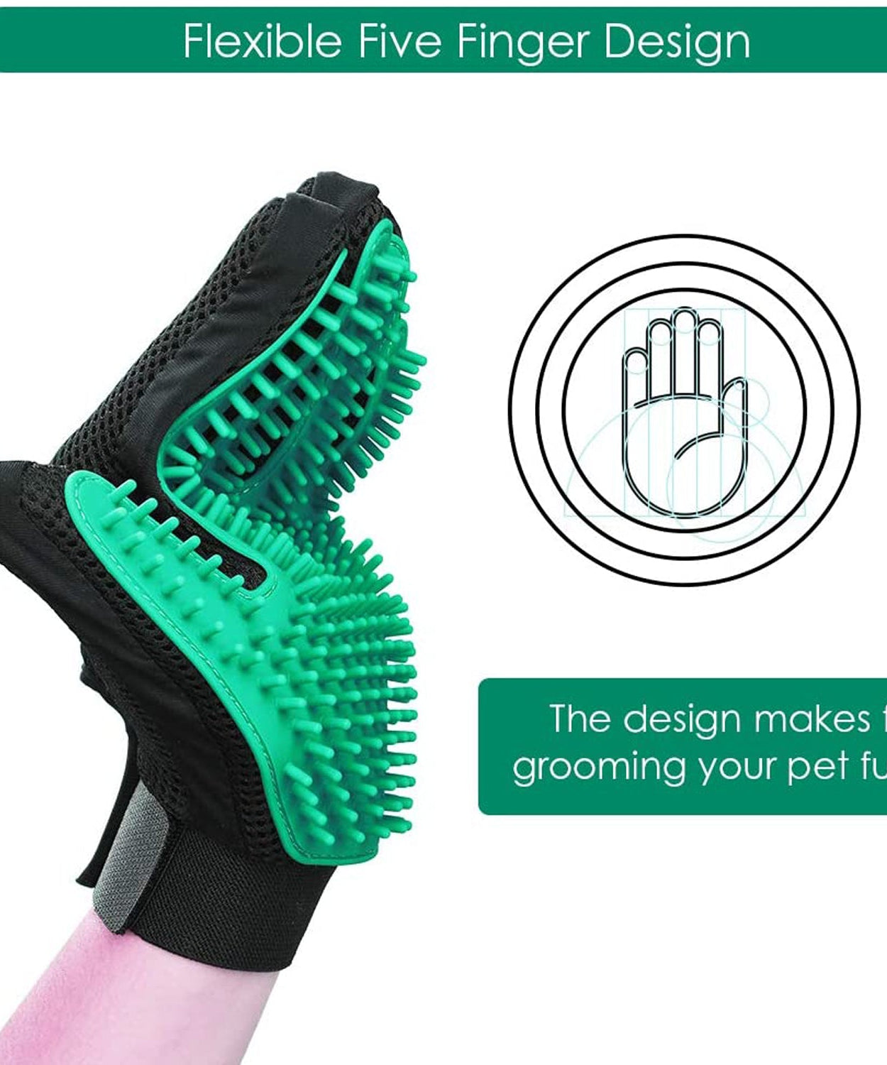 Kitchen brush for easy dish cleaning