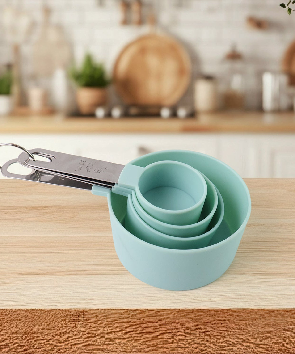 Measuring Cup Set with Stainless Steel Handles 4-Piece