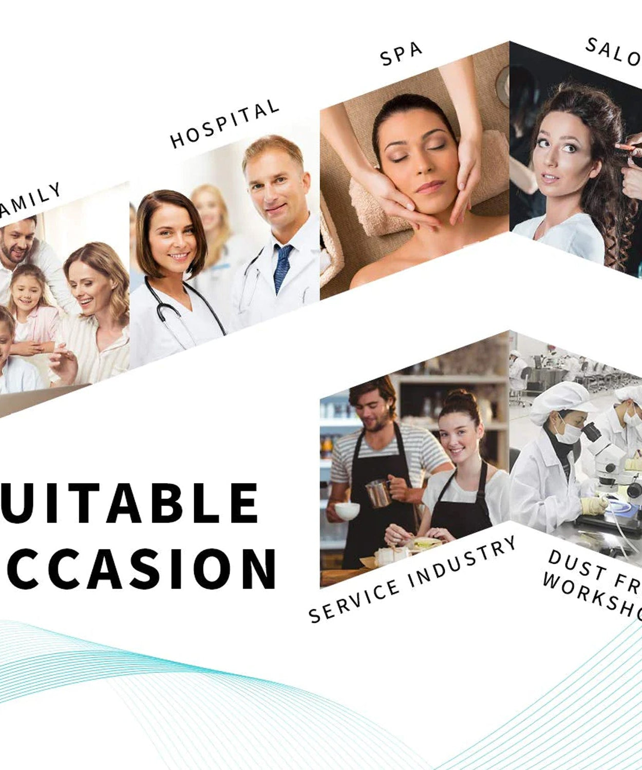 Disposable Shower Caps for Women (1 Pc)