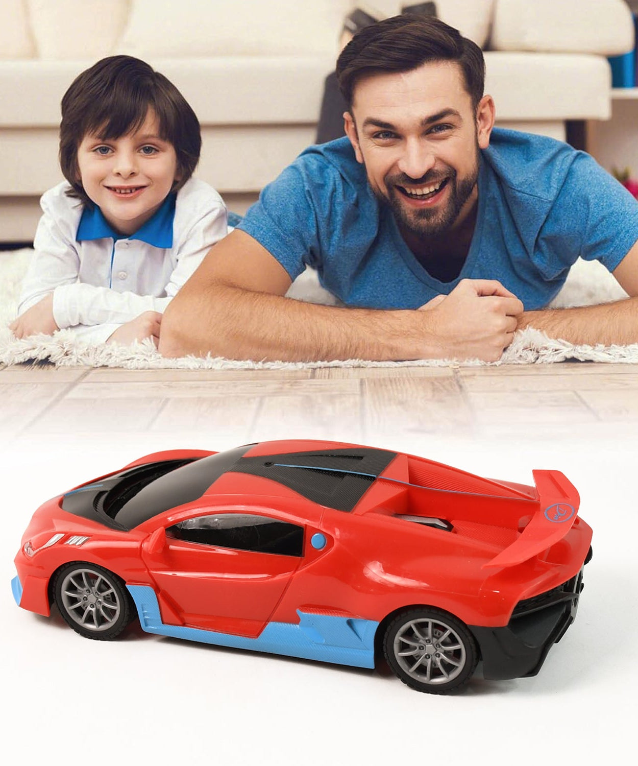 Electroplay High-Speed RC Sports Car with Spray Exhaust Effect (1 Set)