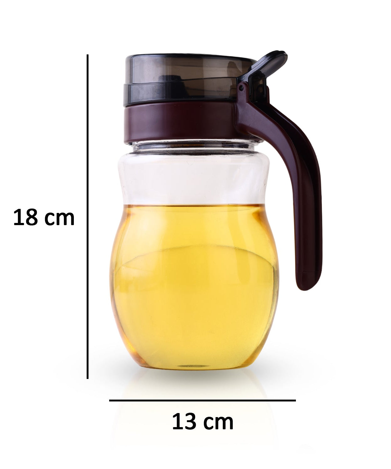 650ml oil bottle with spout stainless steel.