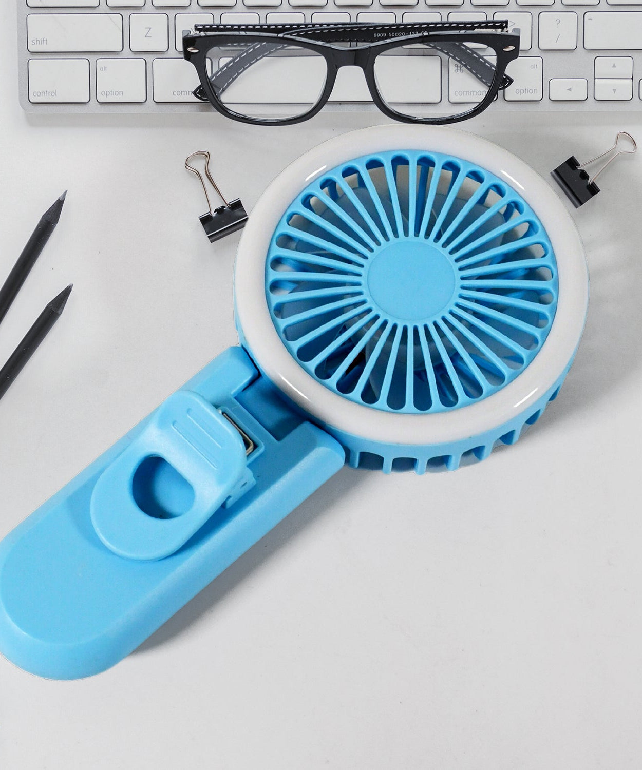 Clip Fan With Light, home, kitchen, Office Portable Fan, Rechargeable Fan