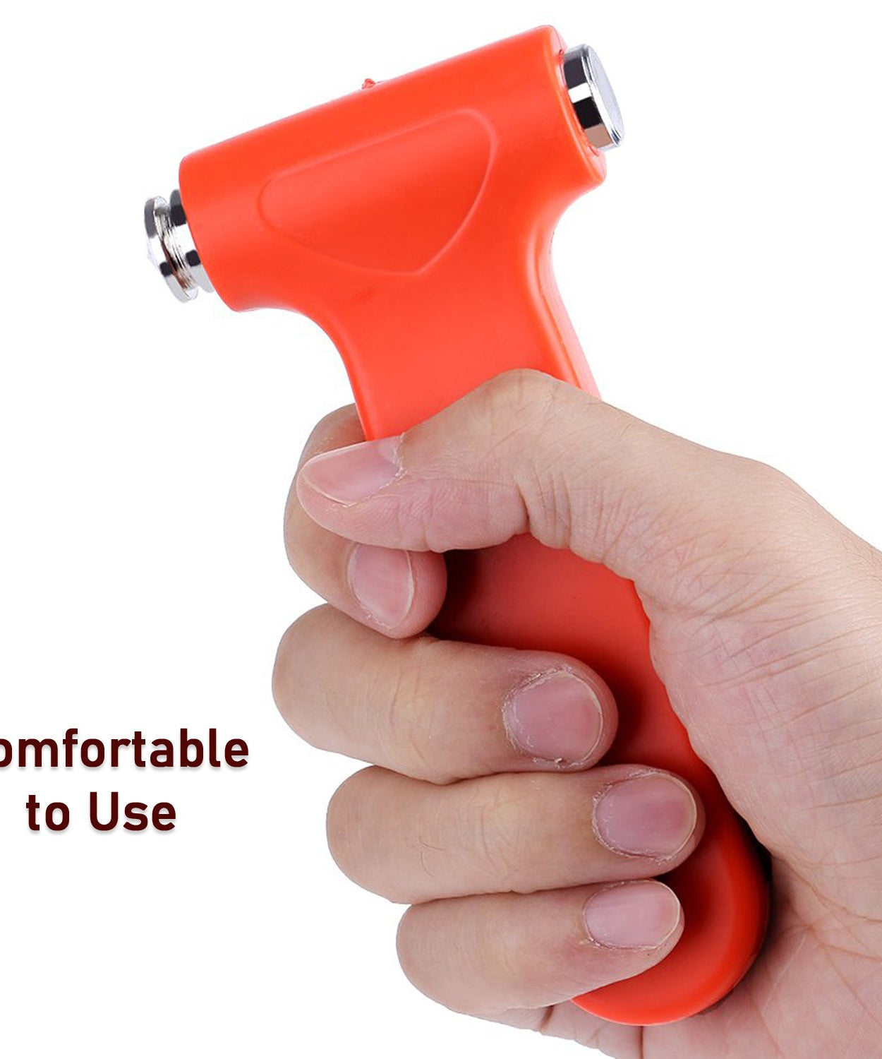 Car rescue hammer, effective for emergency window breaking and seatbelt cutting