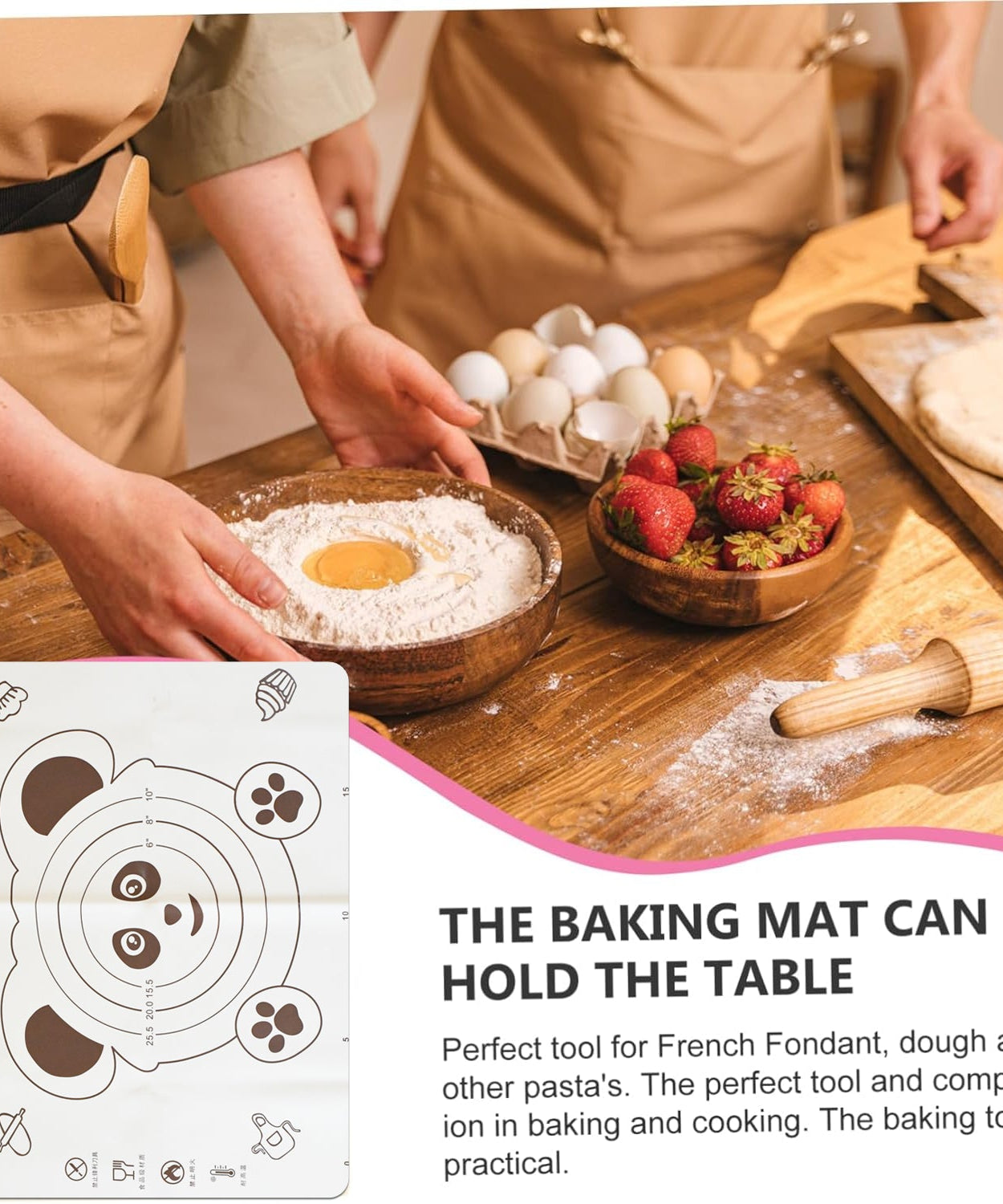 silicone baking sheet.