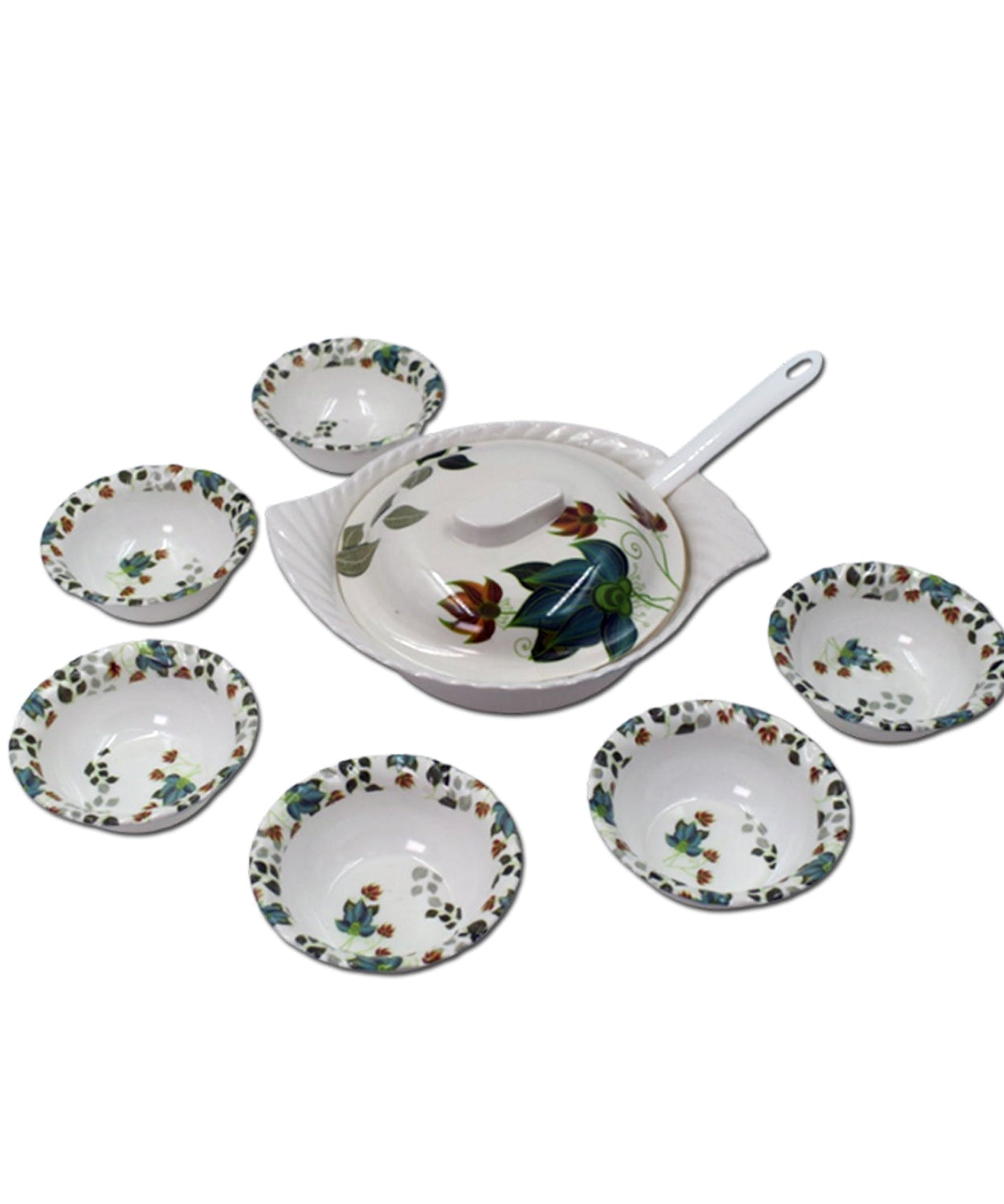 Elegant 9-piece pudding cutlery.