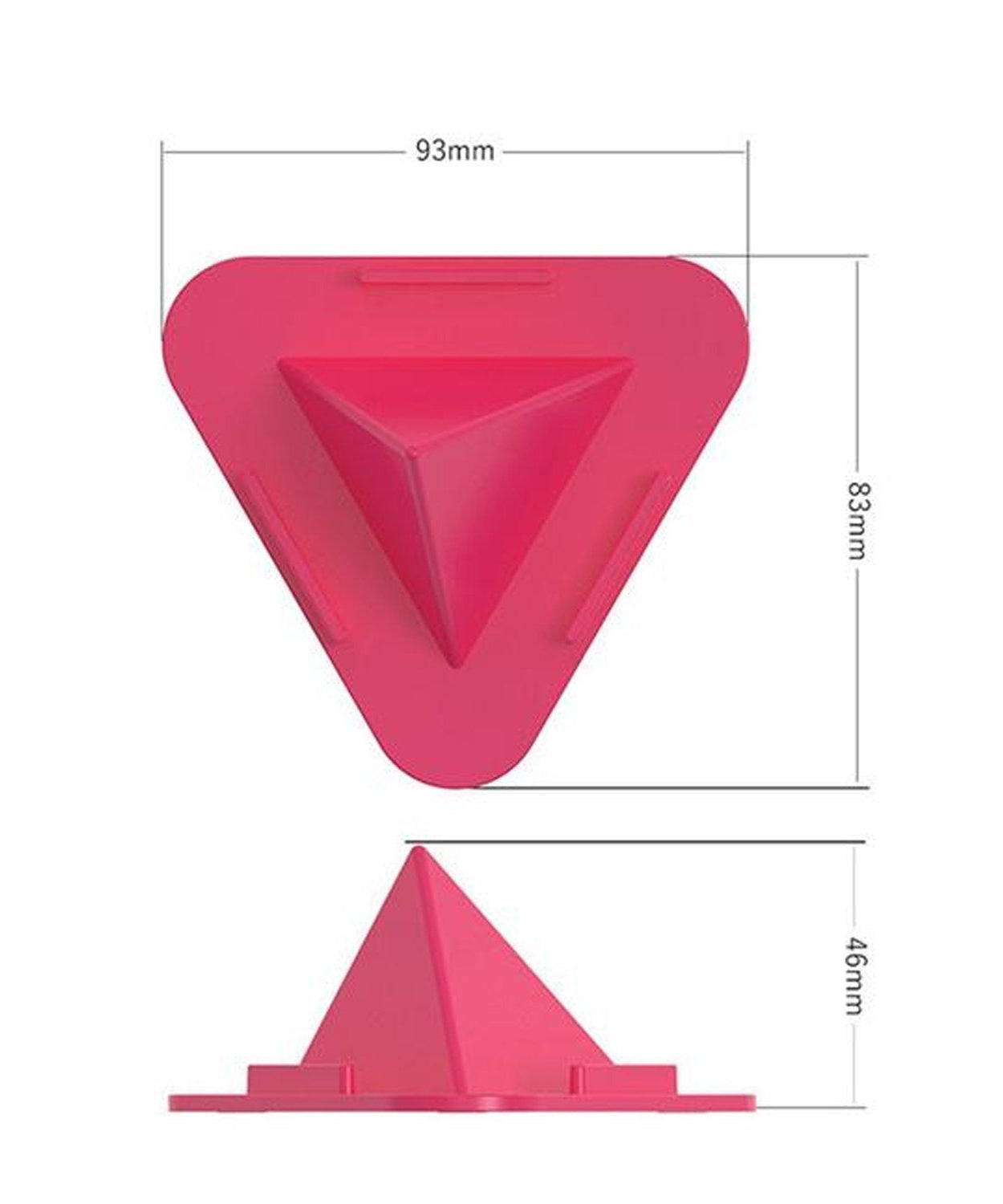 Durable mobile stand with 3 inclined angles
