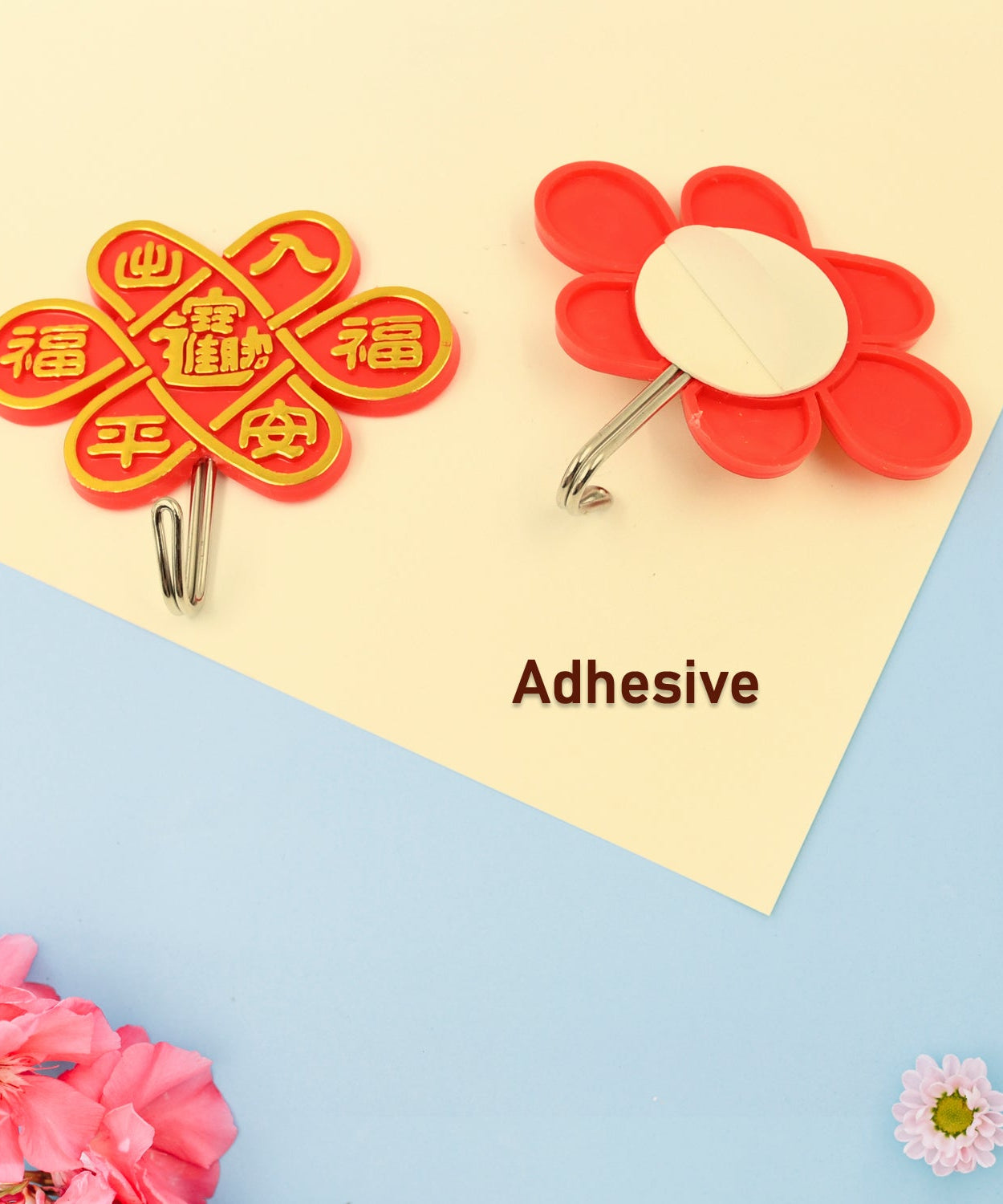 OYEAL Stainless Steel Adhesive Hooks