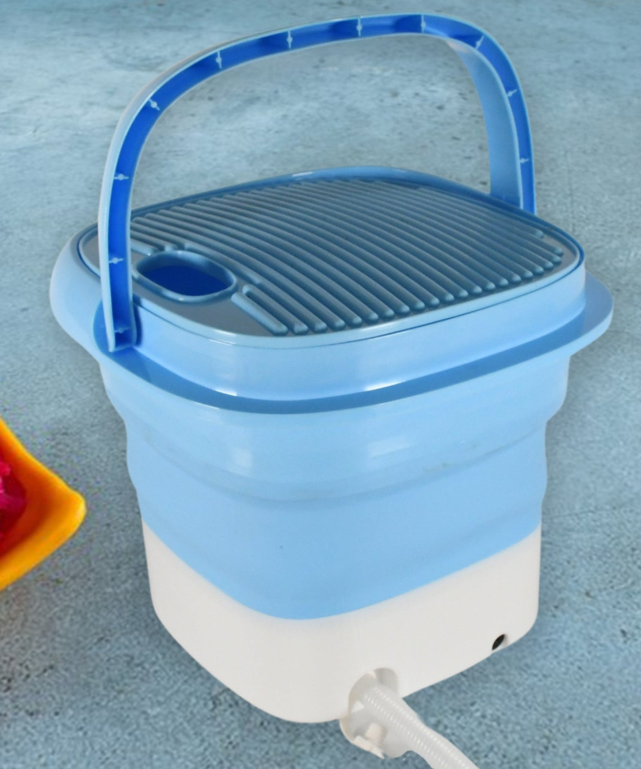 Portable Washing Machine, Mini Folding Washer and Dryer Combo, for Underwear, Socks, Baby Clothes, Travel, Camping, RV, Dorm, Apartment 