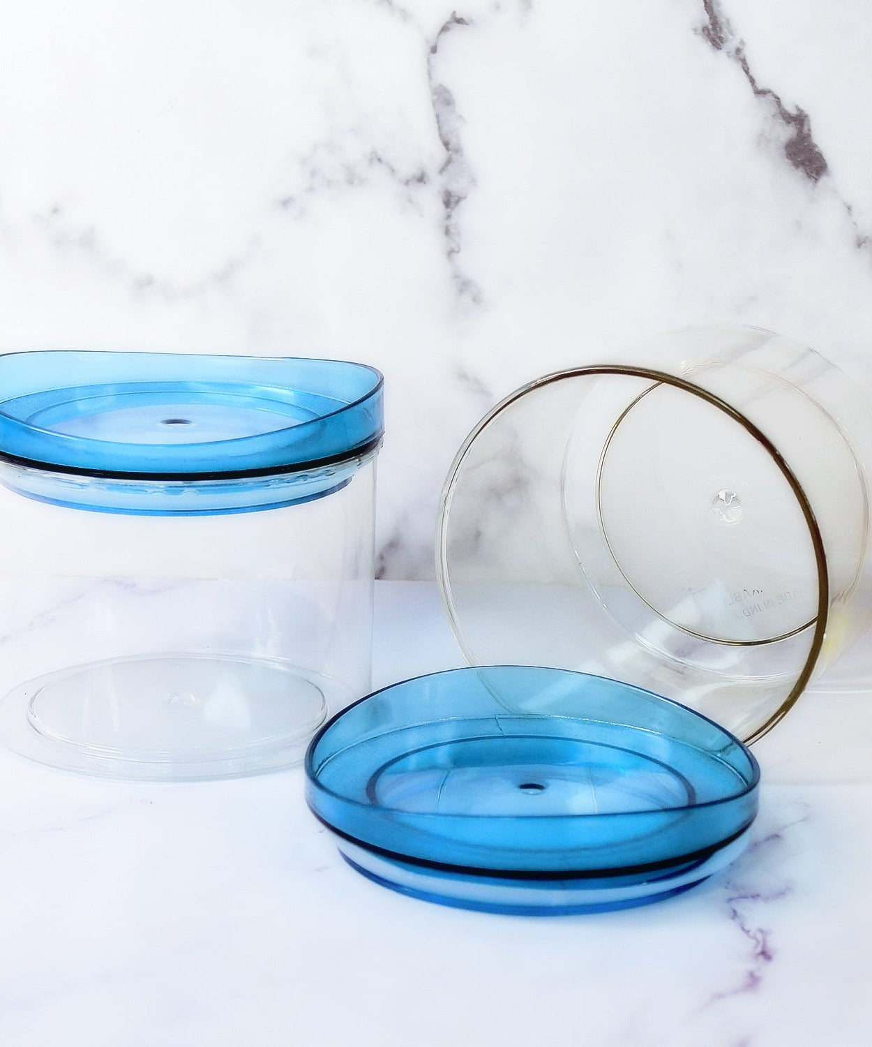 Air Tight & Unbreakable Kitchen Jar Set Food Storage Containers for Dry Fruits, Spices, Snacks, Pulses (2 Pcs Set)