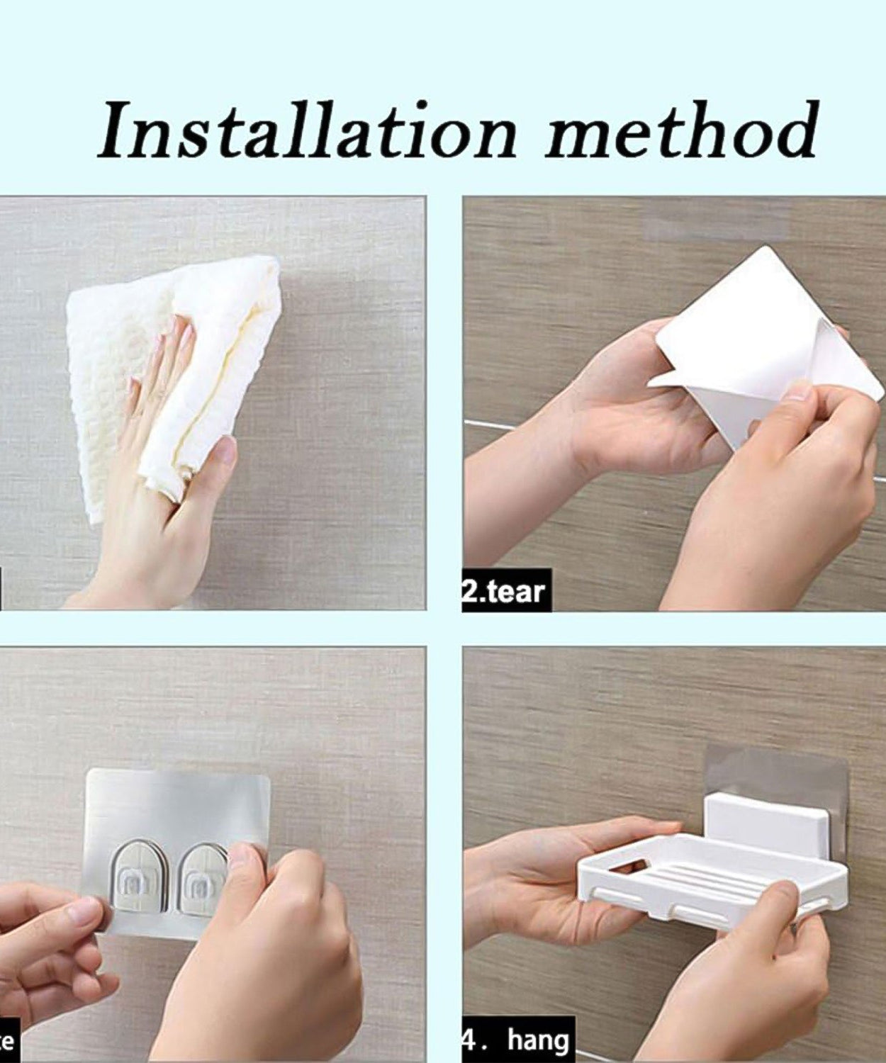 Plastic Soap Storage Rack