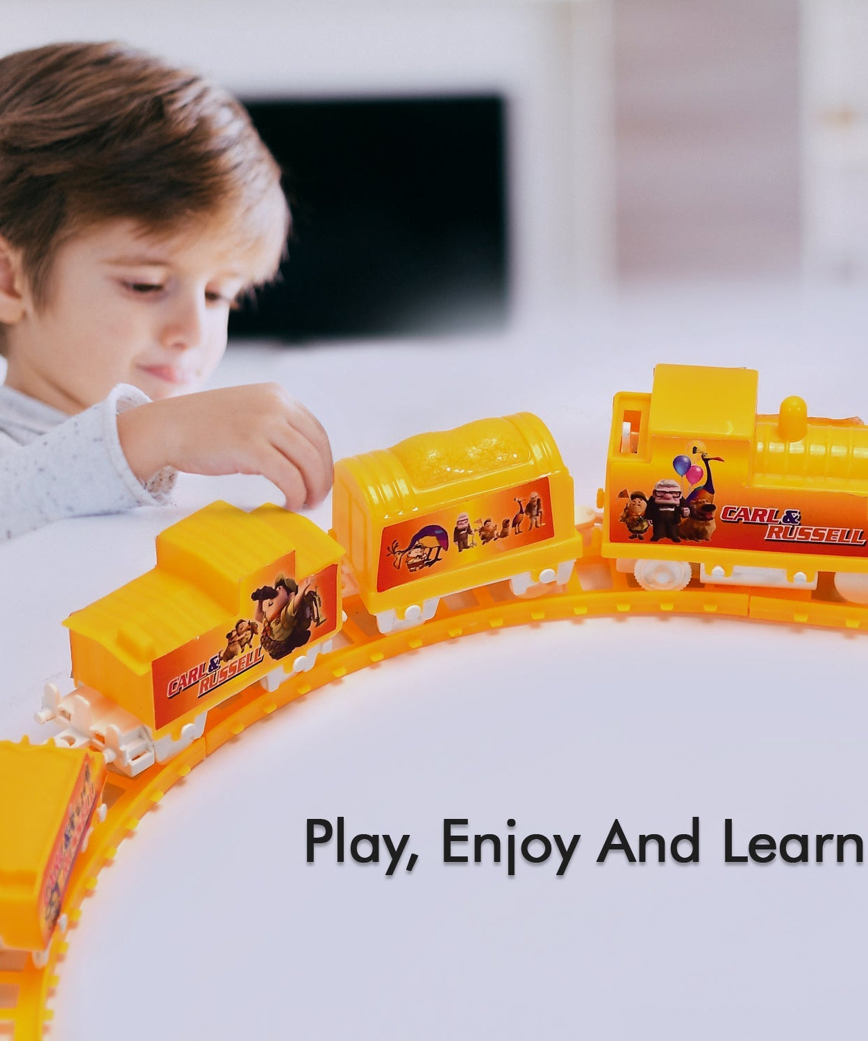 Complete train play set