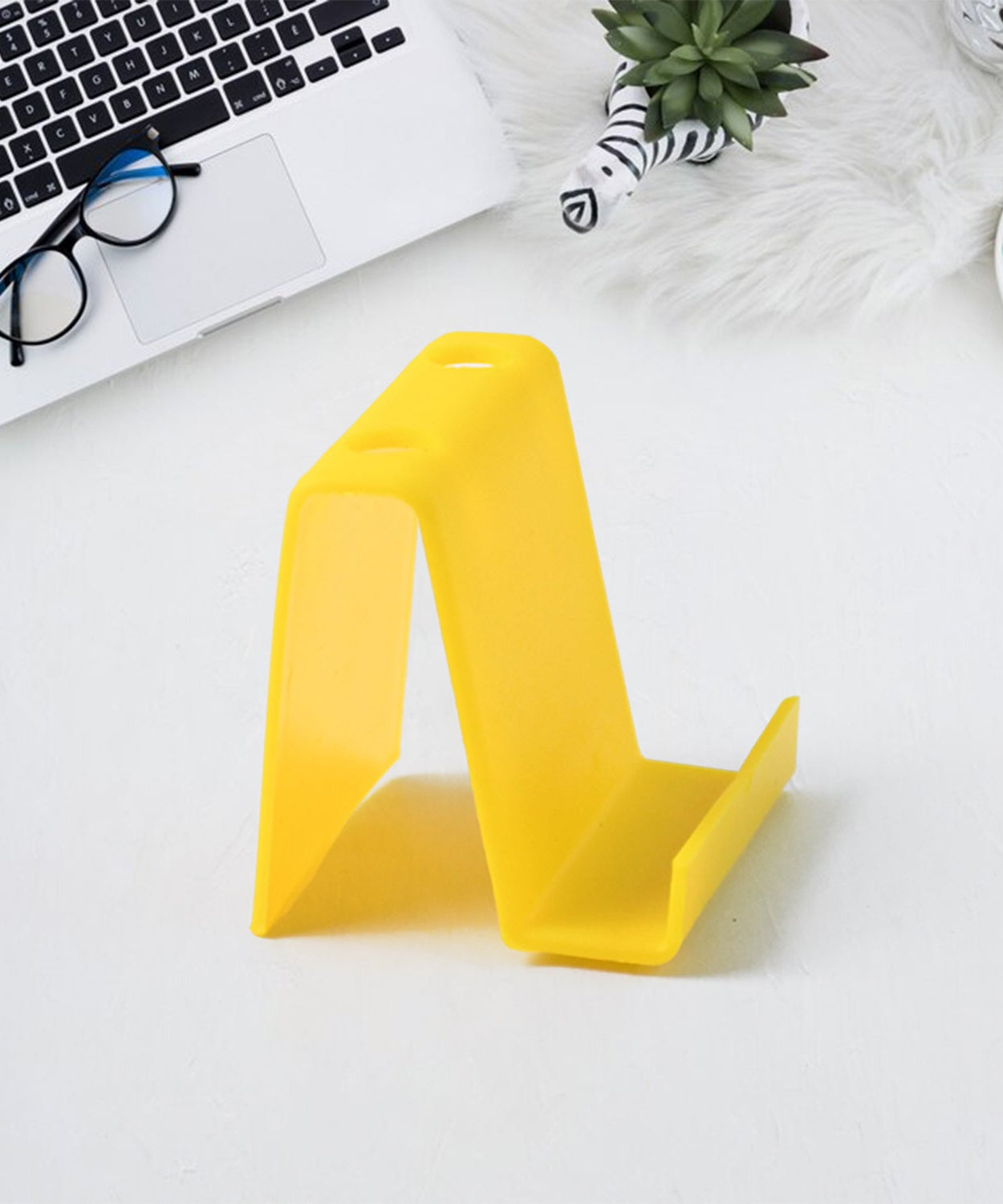 Multifunctional Plastic Mobile Phone Stand & Pen Holder (1 Pc & mix color)