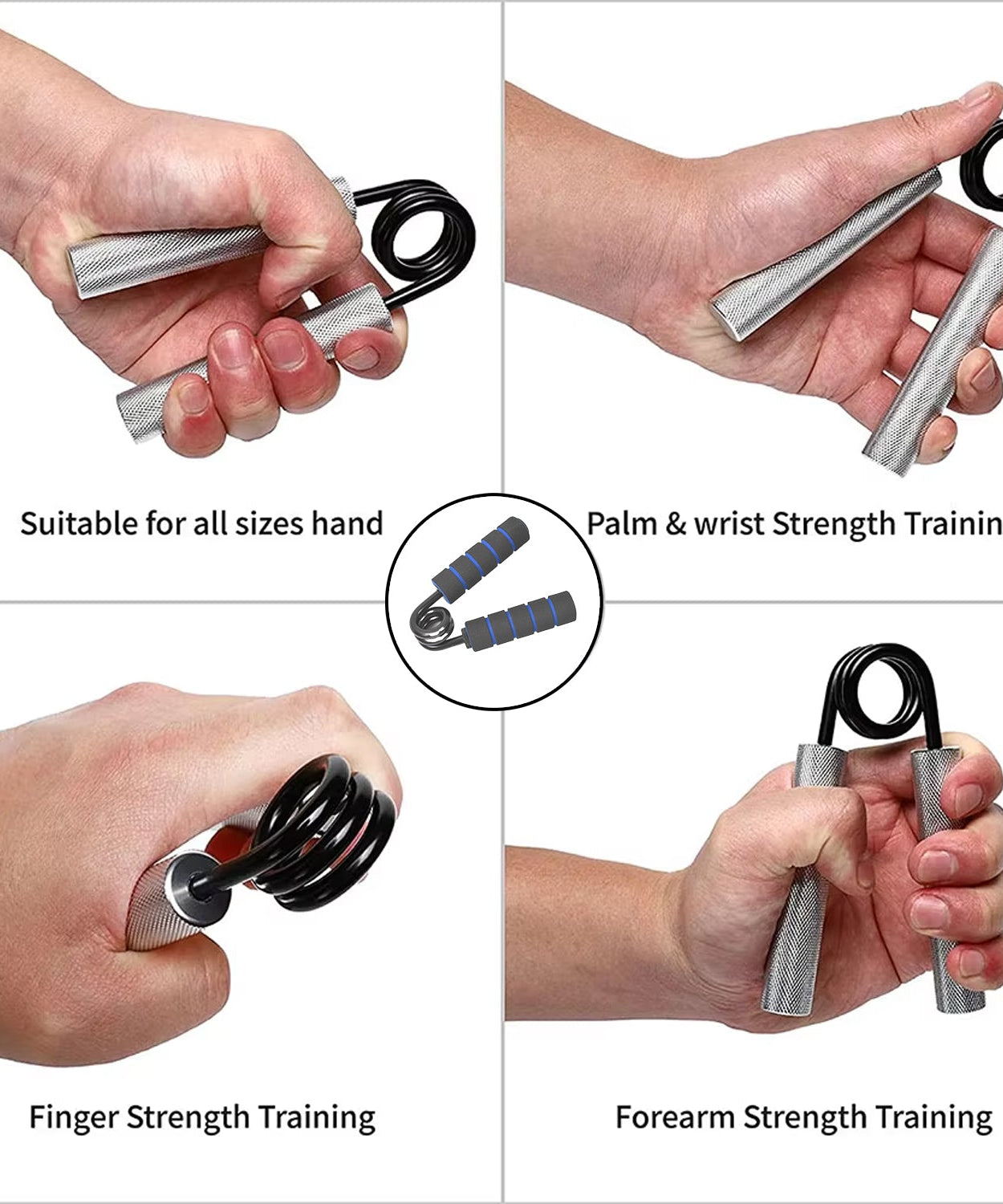 150KG CHALLENGE, Hand Exerciser, Hand Gripper / Finger Strengthener ( 1 Pc / 300LB )