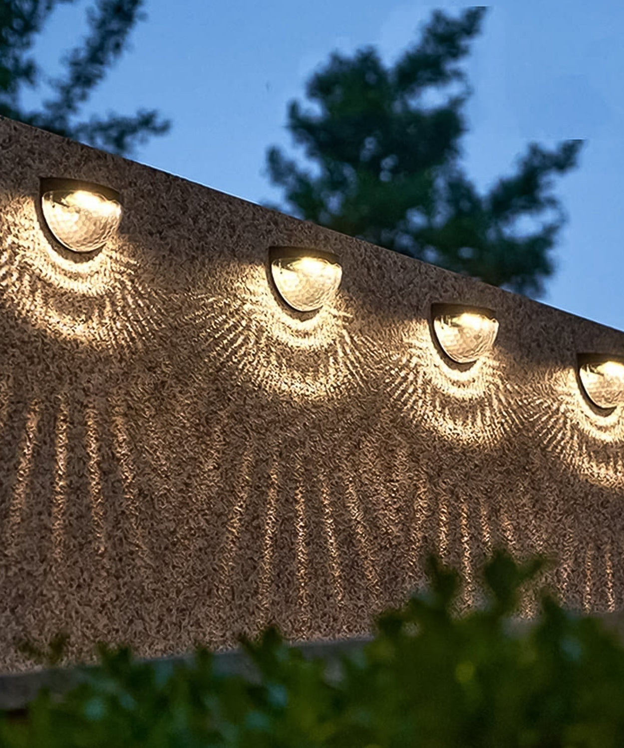 Solar Honeycomb Shade Light