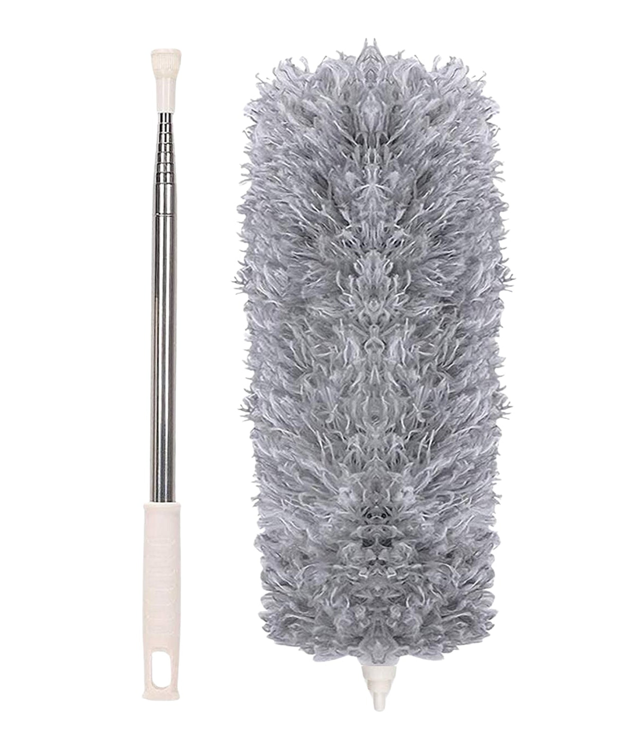 Microfiber Dusters for Cleaning, Telescoping Feather Duster with 100 inches Extendable Handle Pole, Dusting Cleaning Tools for Cleaning High Ceiling, Ceiling Fan, Blinds, Cobwebs, Furniture, Cars