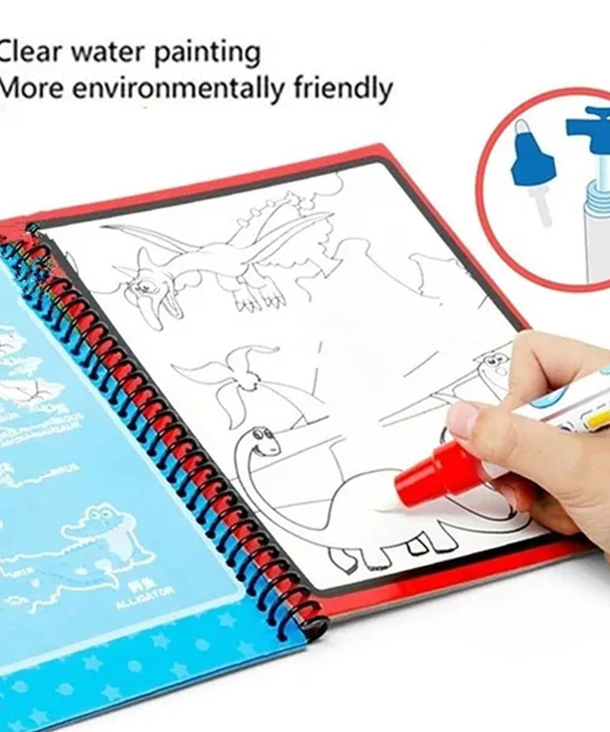 Magic water coloring board for children