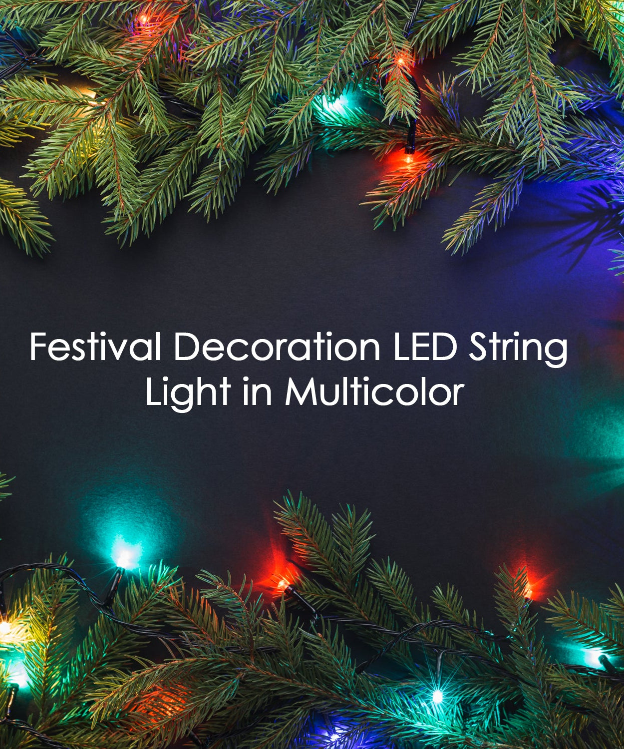 8M Christmas LED string lights for home decoration