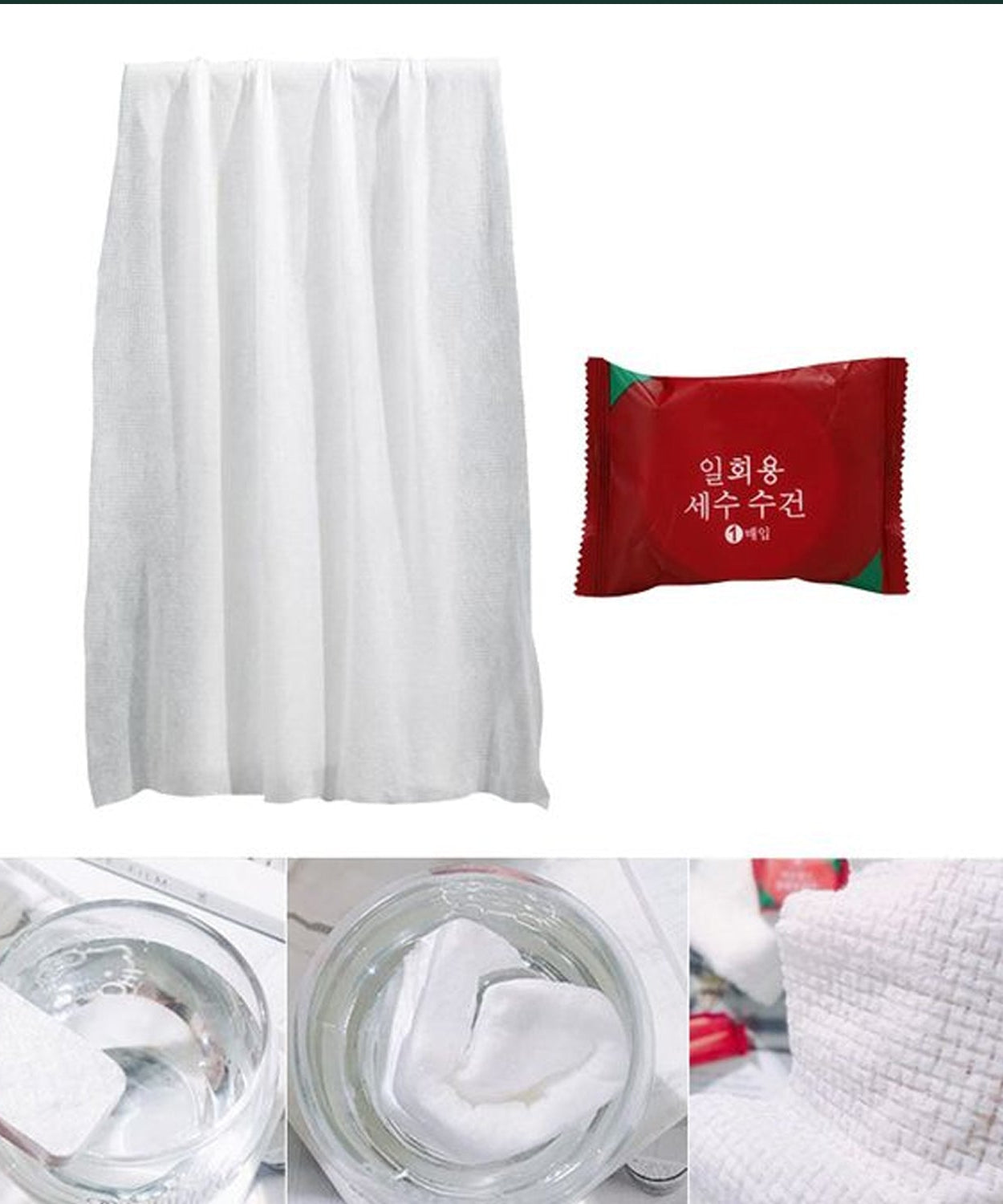 Compressed Towels Portable Disposable Compressed Cotton Coin Tissue Towel for Travel, Camping, Hiking, Sport, Beauty Salon, Home Hand Wipes (30x25 Cm)