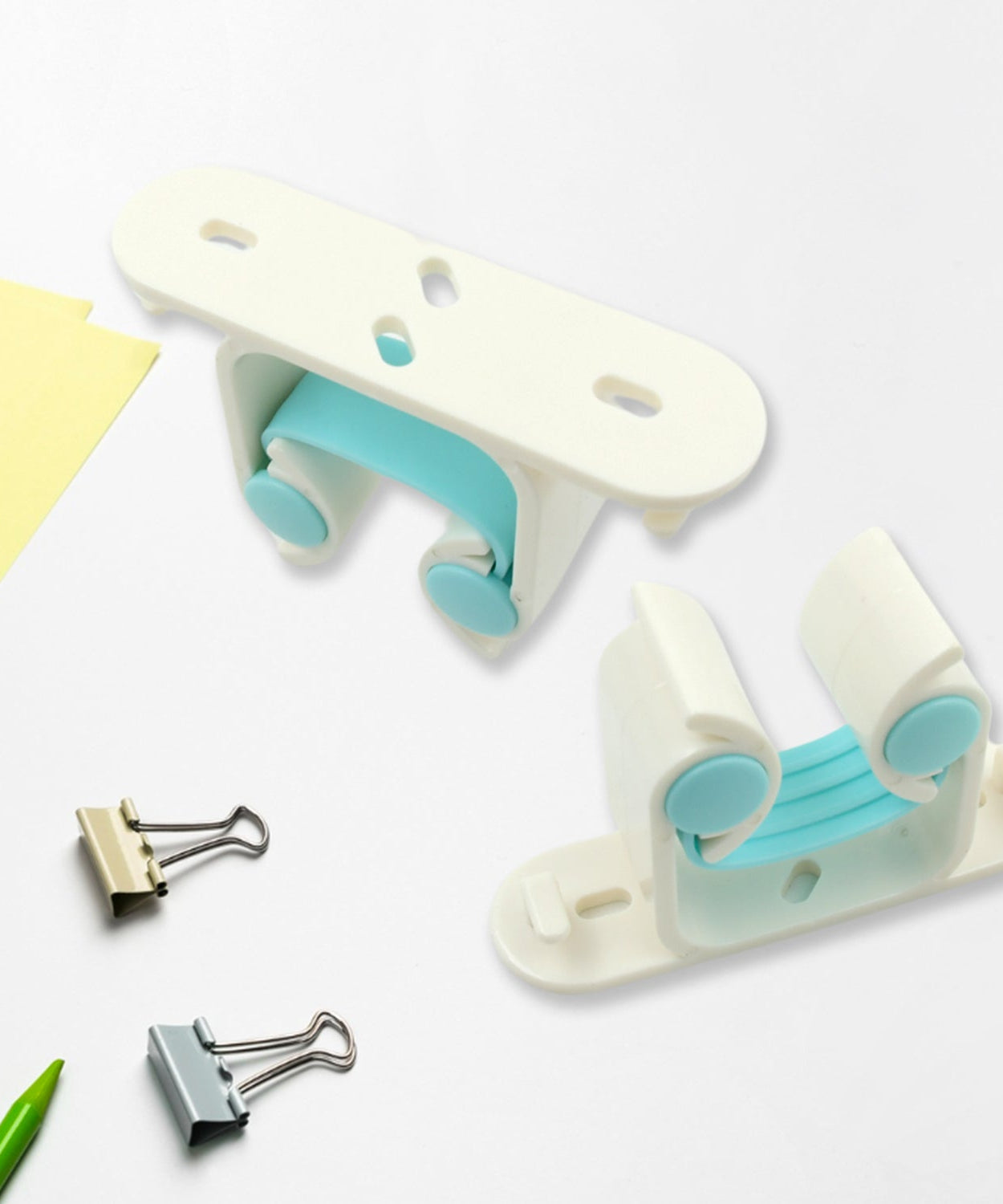 Multifunctional Holder With 4 Screw Wall Mounted Broom Organizer Cleaning Tools Holder Hanger, Hanging Hook for Bathroom Kitchen, Multi Function Holder Garage Clip Bike Hanger Wall Mount Set  (1 Pc)